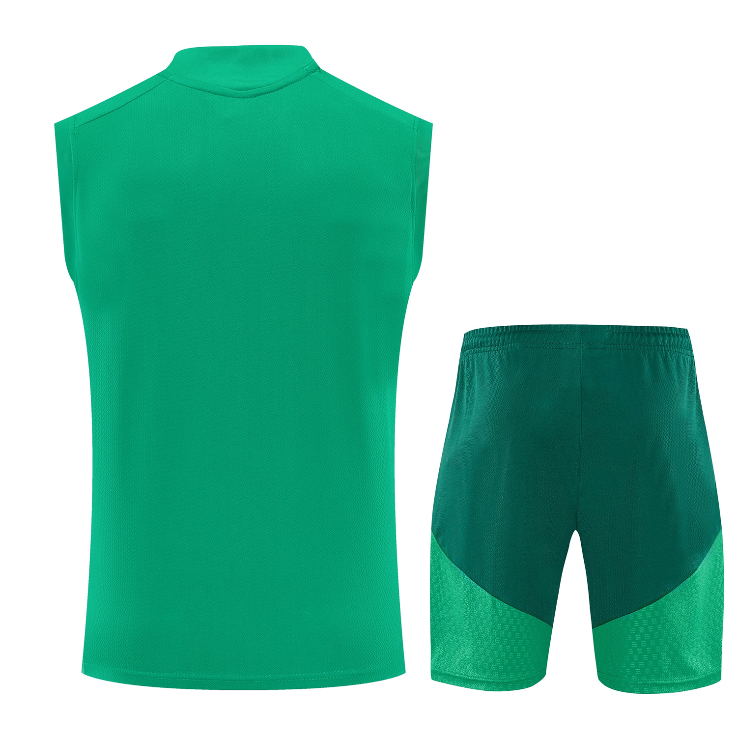 TKH-turbokithub-Algeria 2026 Vest Training Set - Green Vest and Shorts