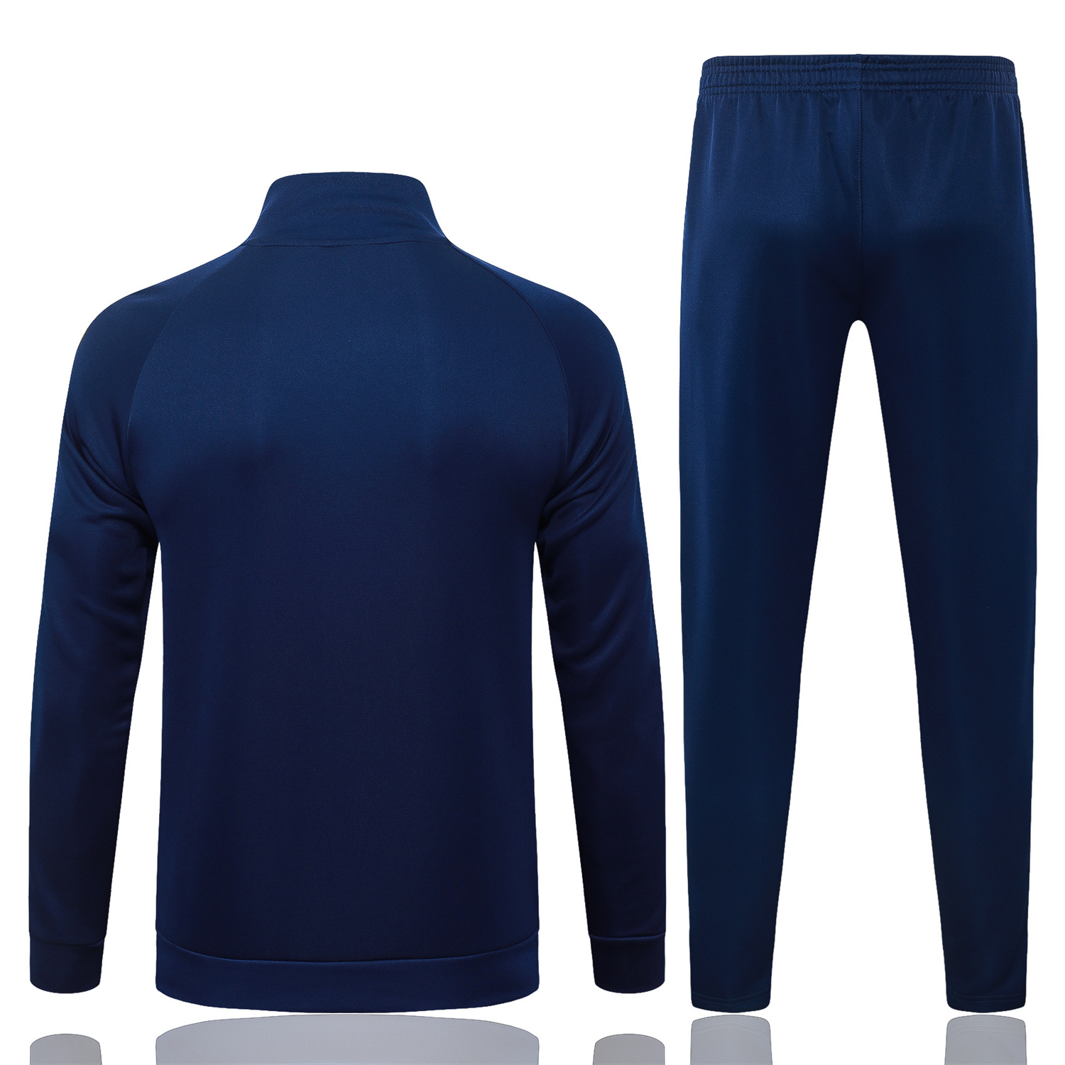 TKH-turbokithub-Real Madrid 26-27 Long Sleeves Training Set - Dark Blue Top And Pants