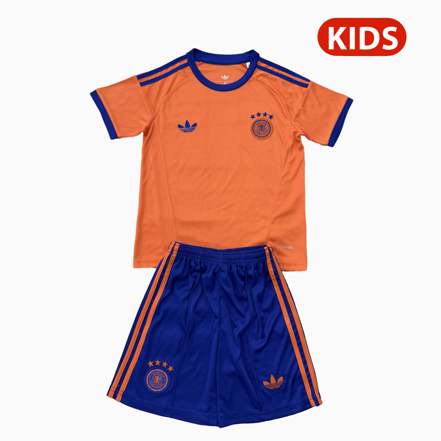 TKH-turbokithub-Germany 2026 Orange Goalkeeper Jersey Kids Kit