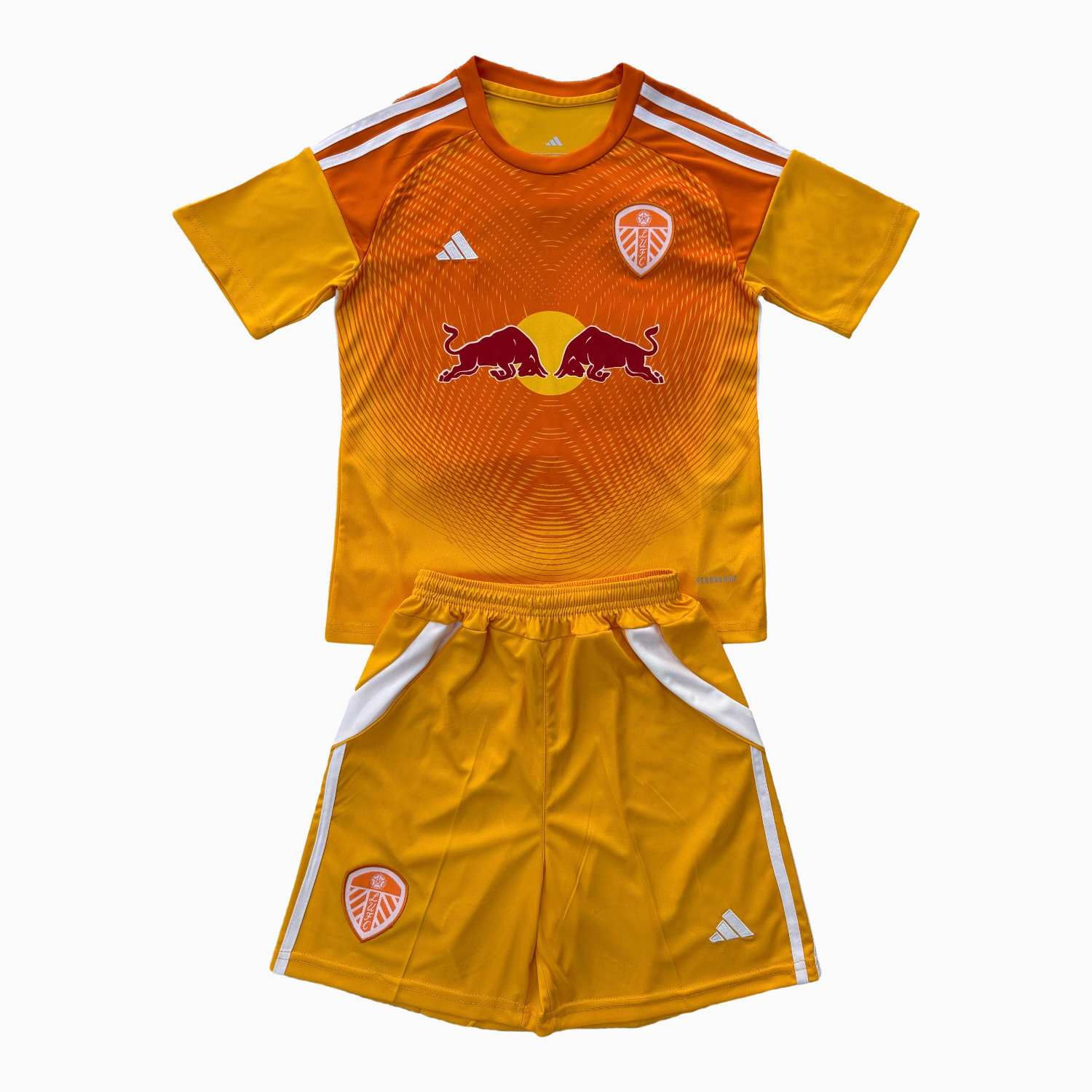 TKH-turbokithub-Leeds United 25-26 Orange Goalkeeper Kids Kit