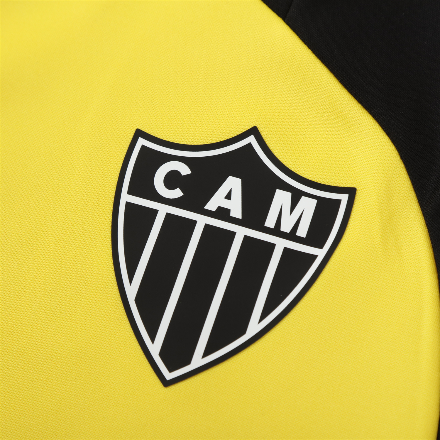 TKH-turbokithub-Atletico Mineiro 25-26 Long Sleeve Training Set - Yellow Top & Black Pants