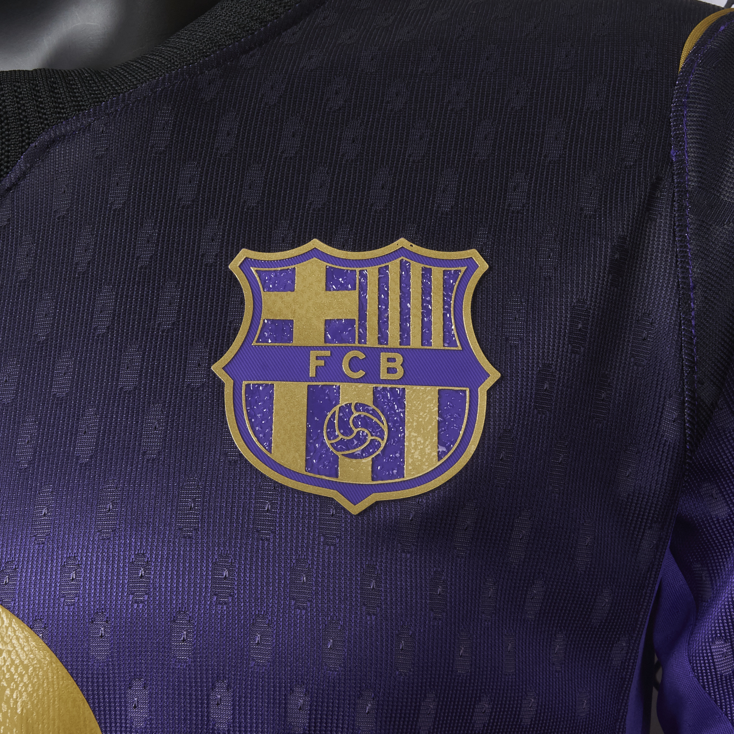 TKH-turbokithub-Barcelona 26-27 Away Purple-Black Gradient Jersey - Player Version