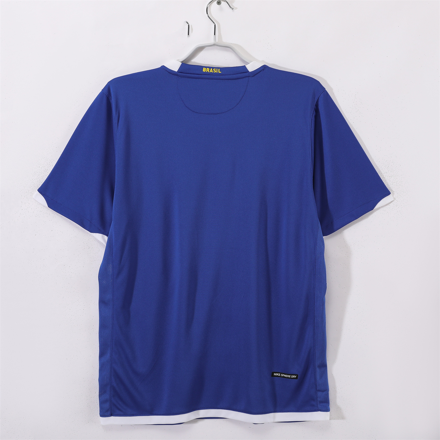 TKH-turbokithub-Retro Brazil 2006 Away Blue Jersey