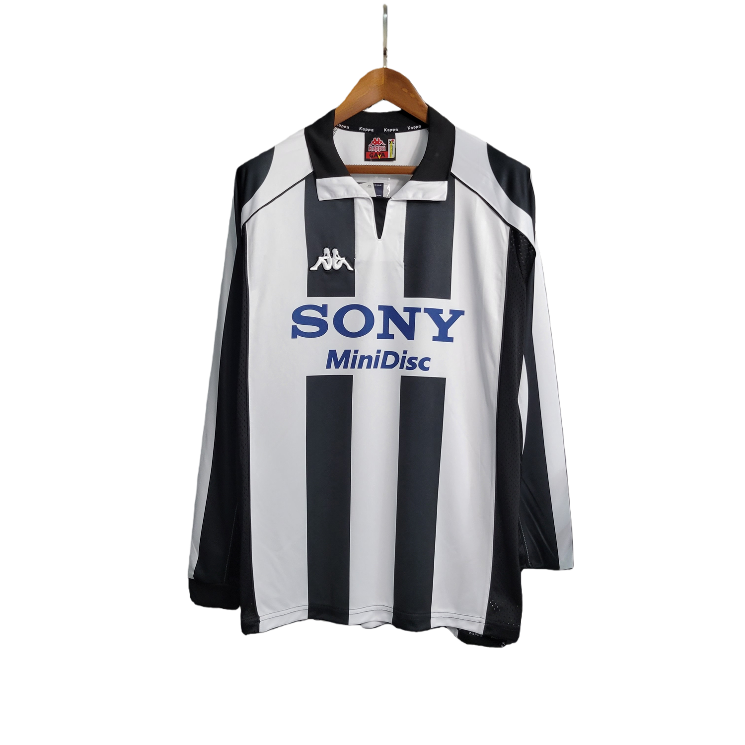 TKH-turbokithub-Retro Juventus 1997-98 Home Stadium Long Sleeve Jersey