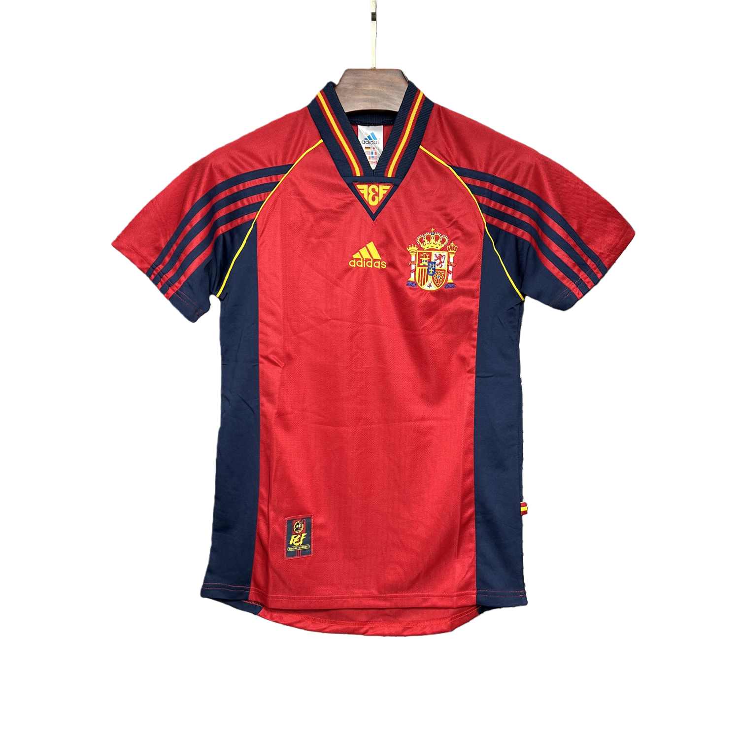 TKH-turbokithub-Retro Spain 1998 Home Stadium Jersey
