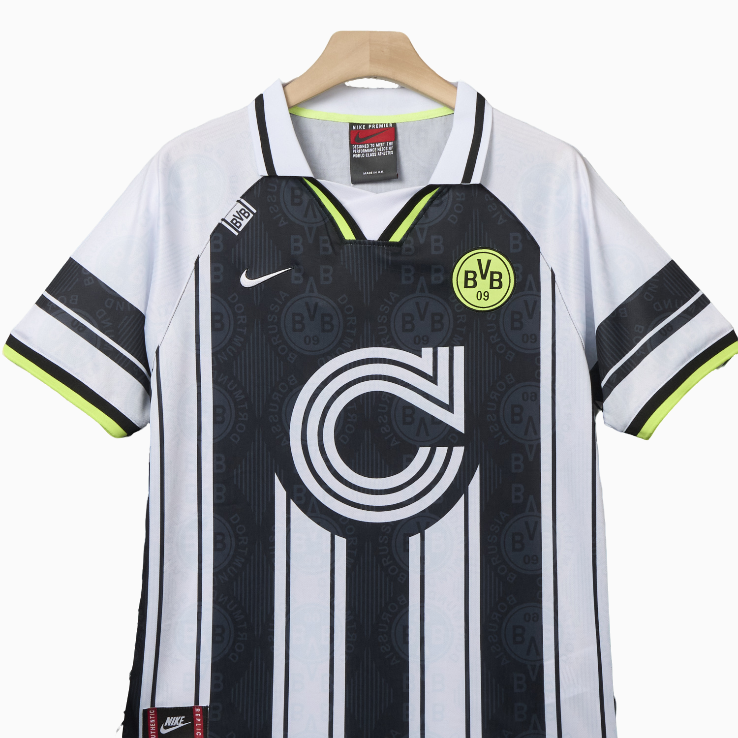 TKH-turbokithub-Retro Dortmund 1996-97 European Away Jersey