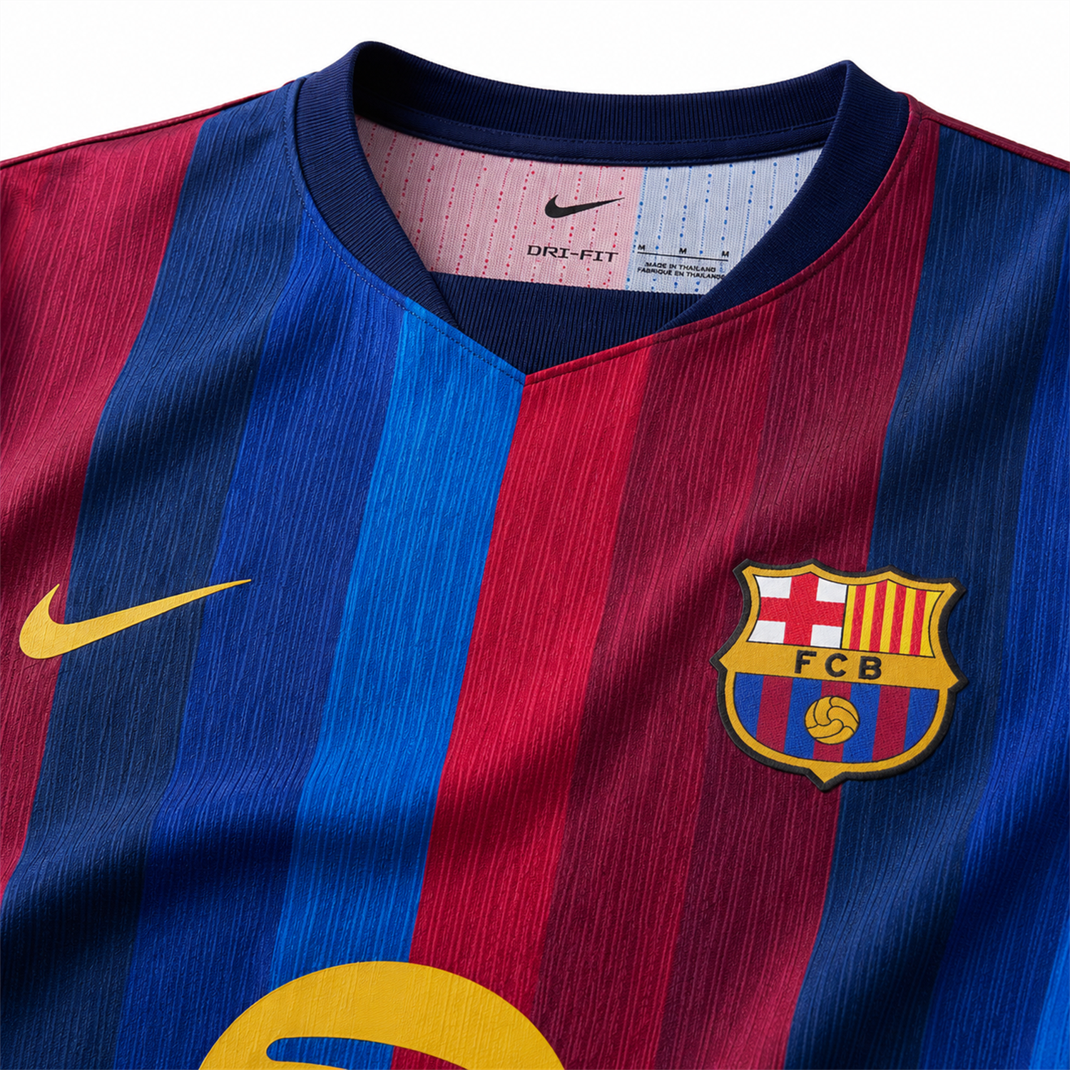 TKH-turbokithub-Barcelona 26-27 Home Long Sleeves Jersey - Player Version