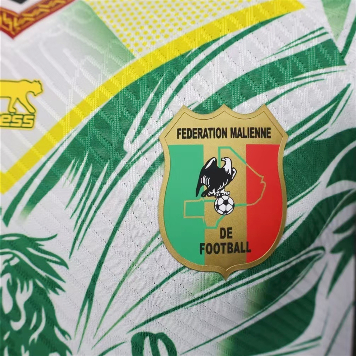 TKH-turbokithub-Mali 2026 Eagle White Jersey - Player Version