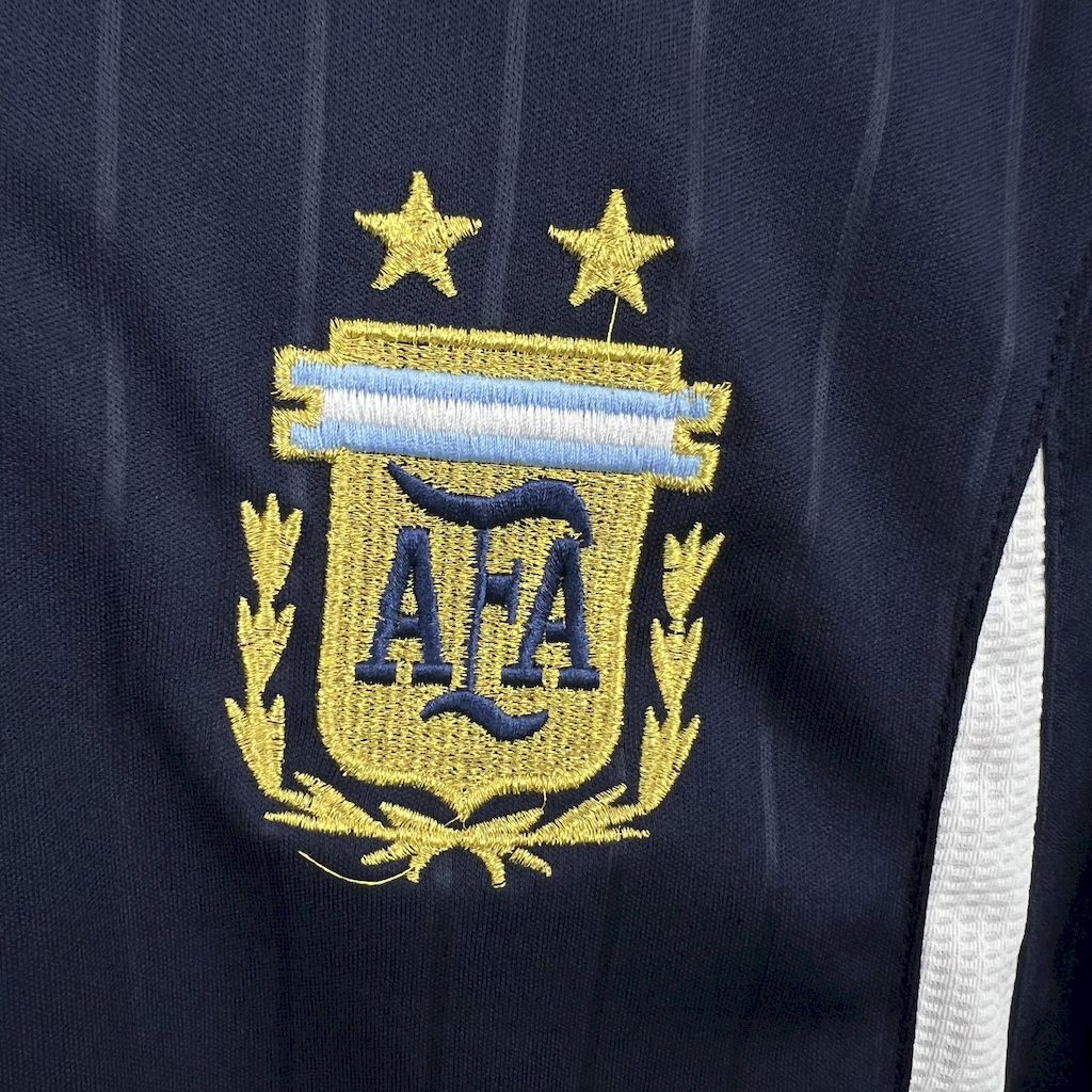 TKH-turbokithub-Retro Argentina 2006 Away Long Sleeves Jersey