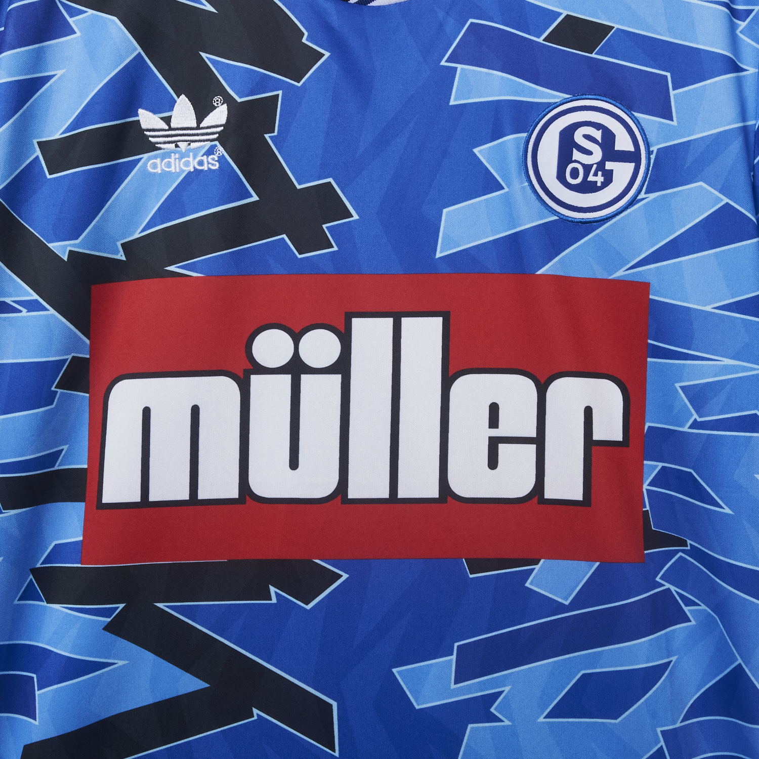 TKH-turbokithub-Retro Schalke 04 1993-94 Home Jersey
