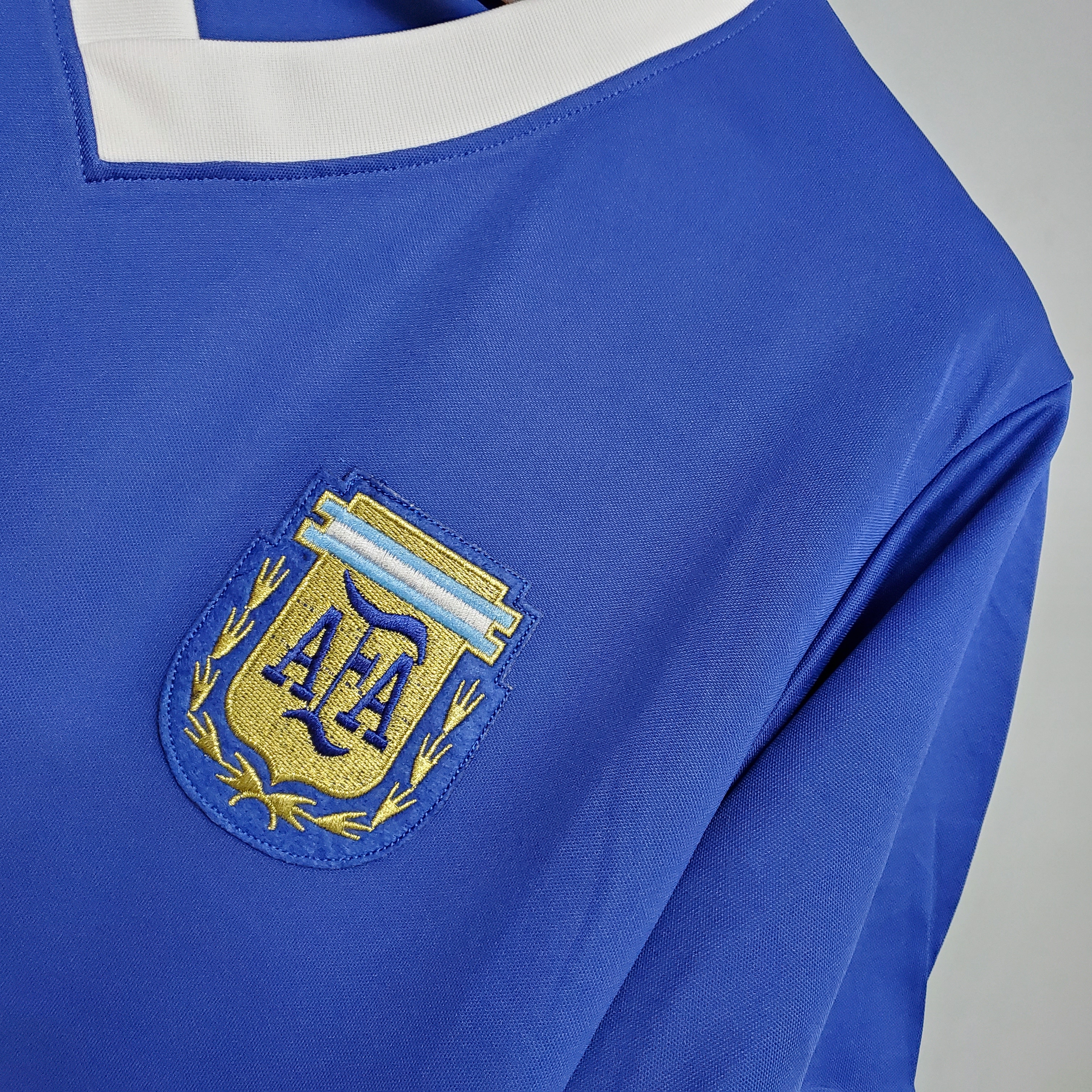 TKH-turbokithub-Retro Argentina 1986 Away Stadium Jersey