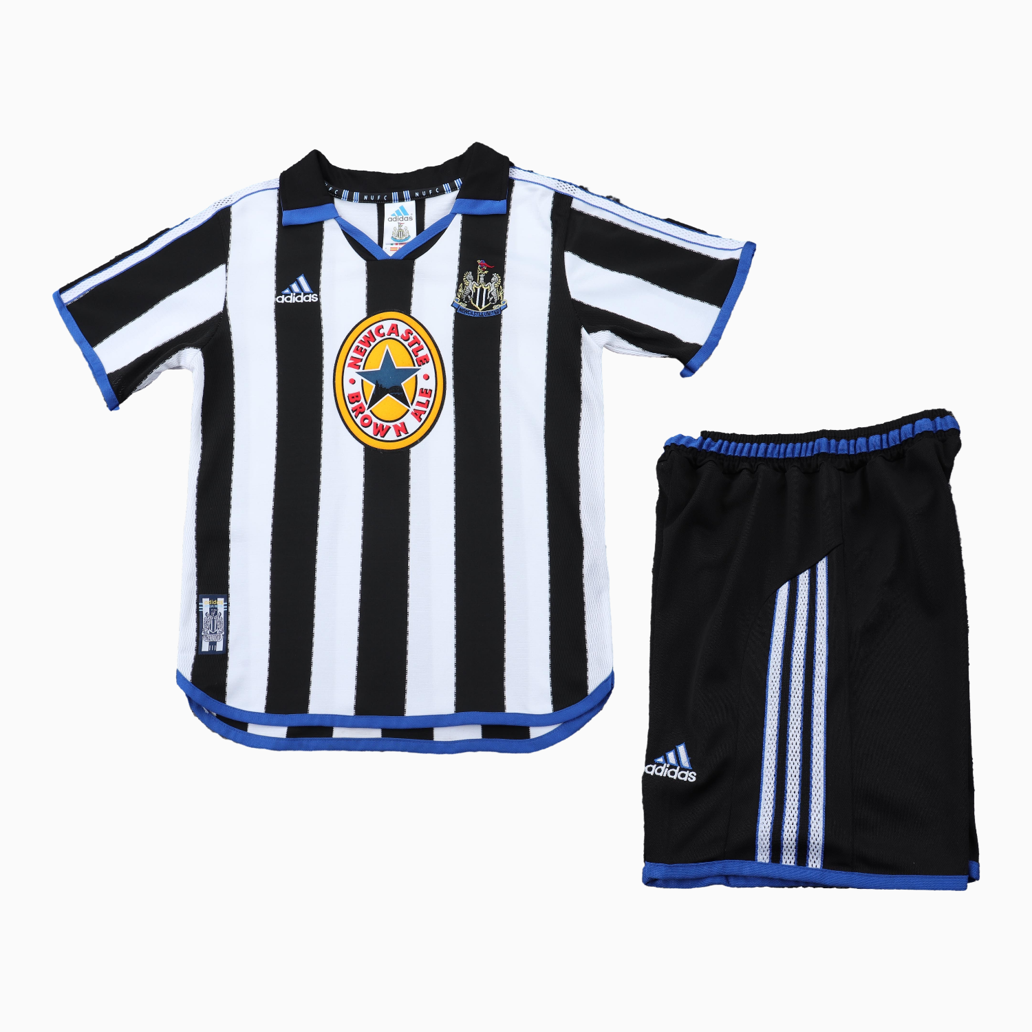 TKH-turbokithub-Retro Newcastle United 1999-00 Home Kids Kit