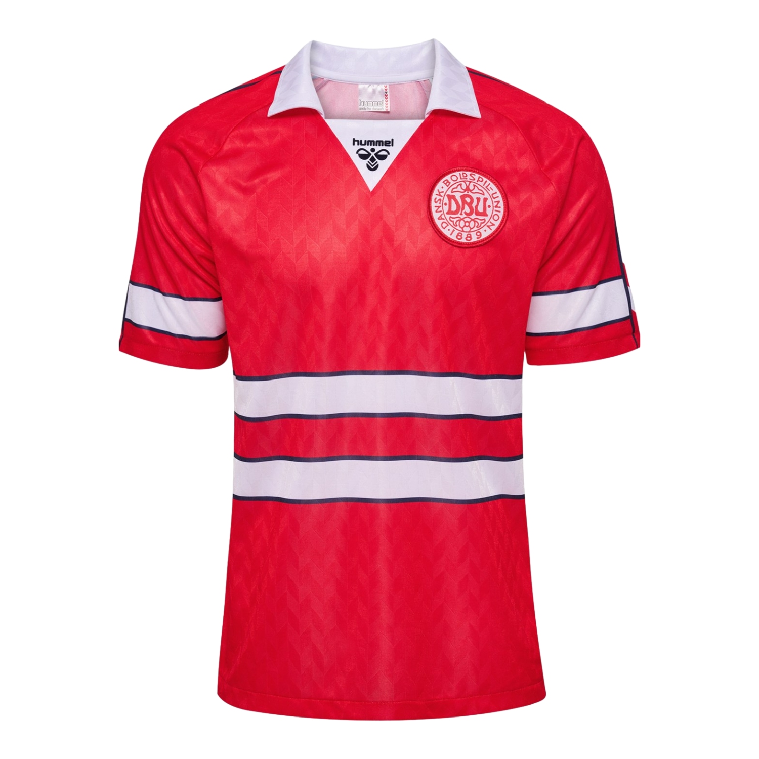 TKH-turbokithub-Retro Denmark 1988 Home Stadium Jersey - Fans Version