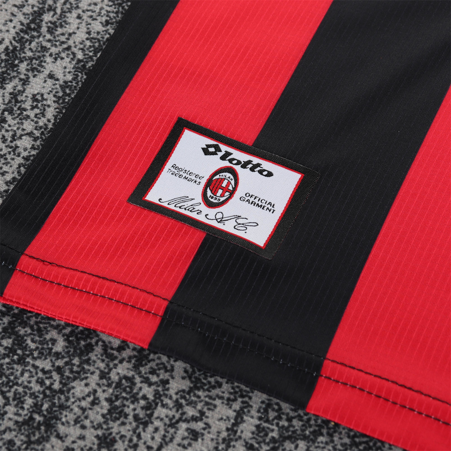 TKH-turbokithub-Retro AC Milan 1997-98 Home Kids Kit