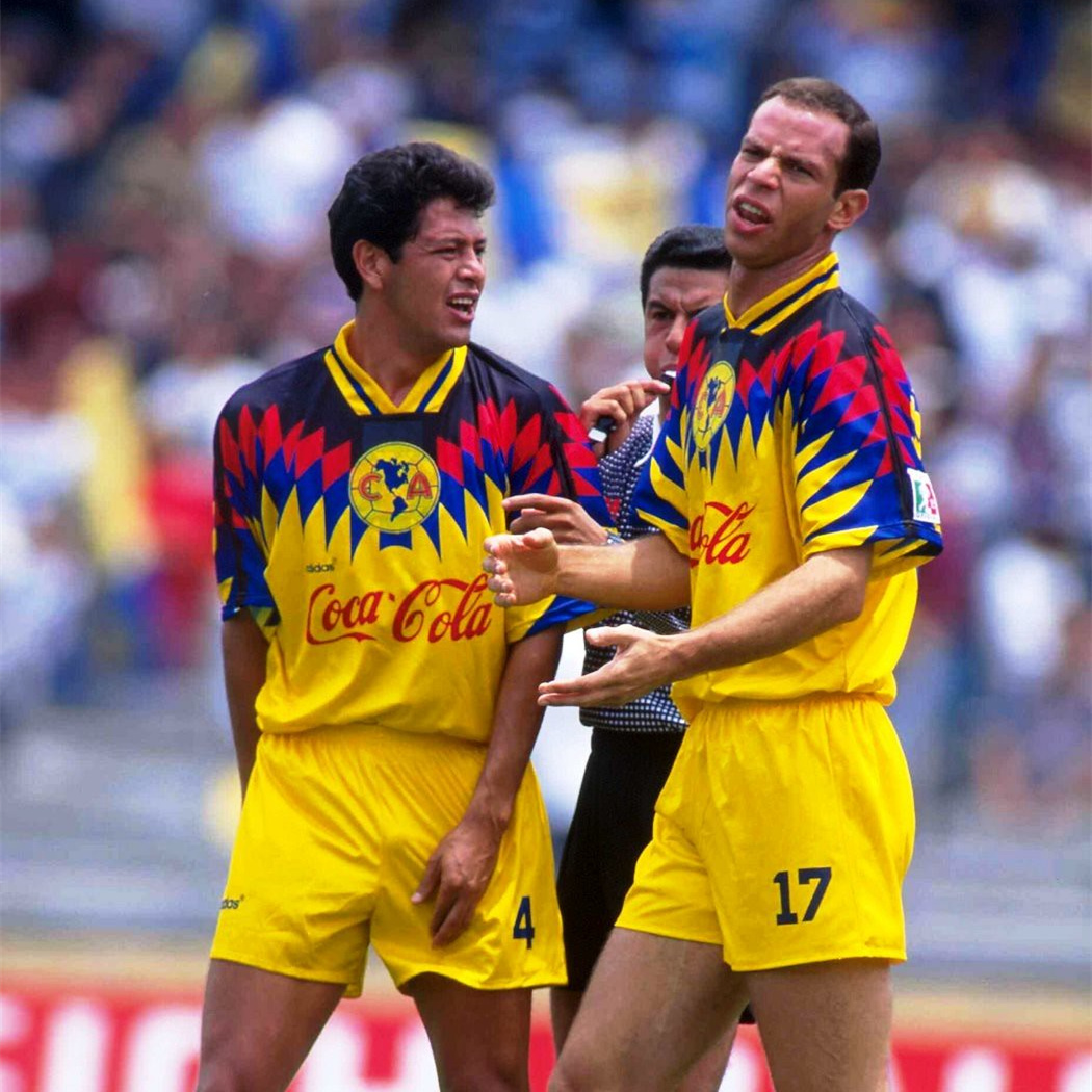 TKH-turbokithub-Retro Club América 1995-96 Home Stadium Jersey