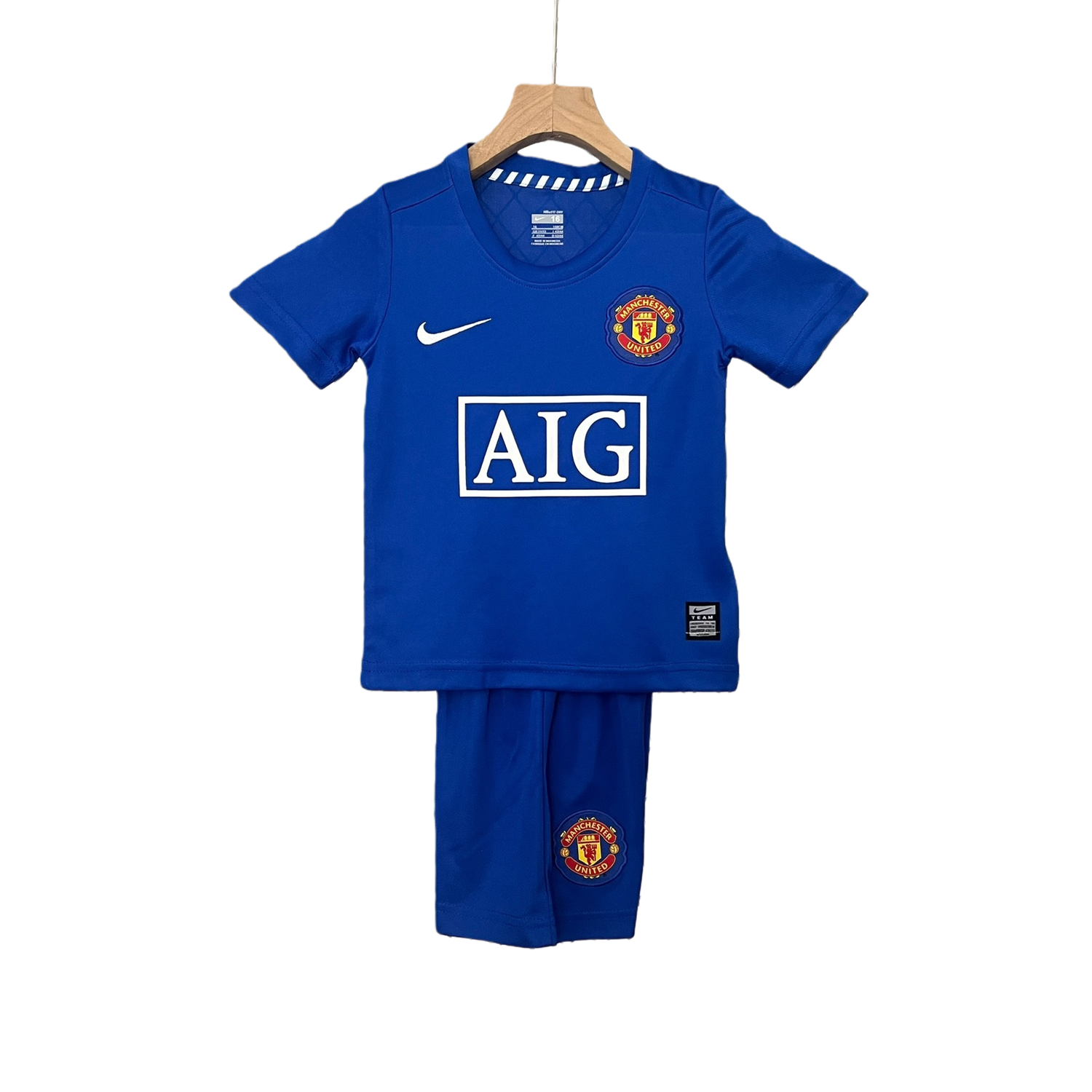 TKH-turbokithub-Retro Manchester United 2008-09 Third Kids Kit