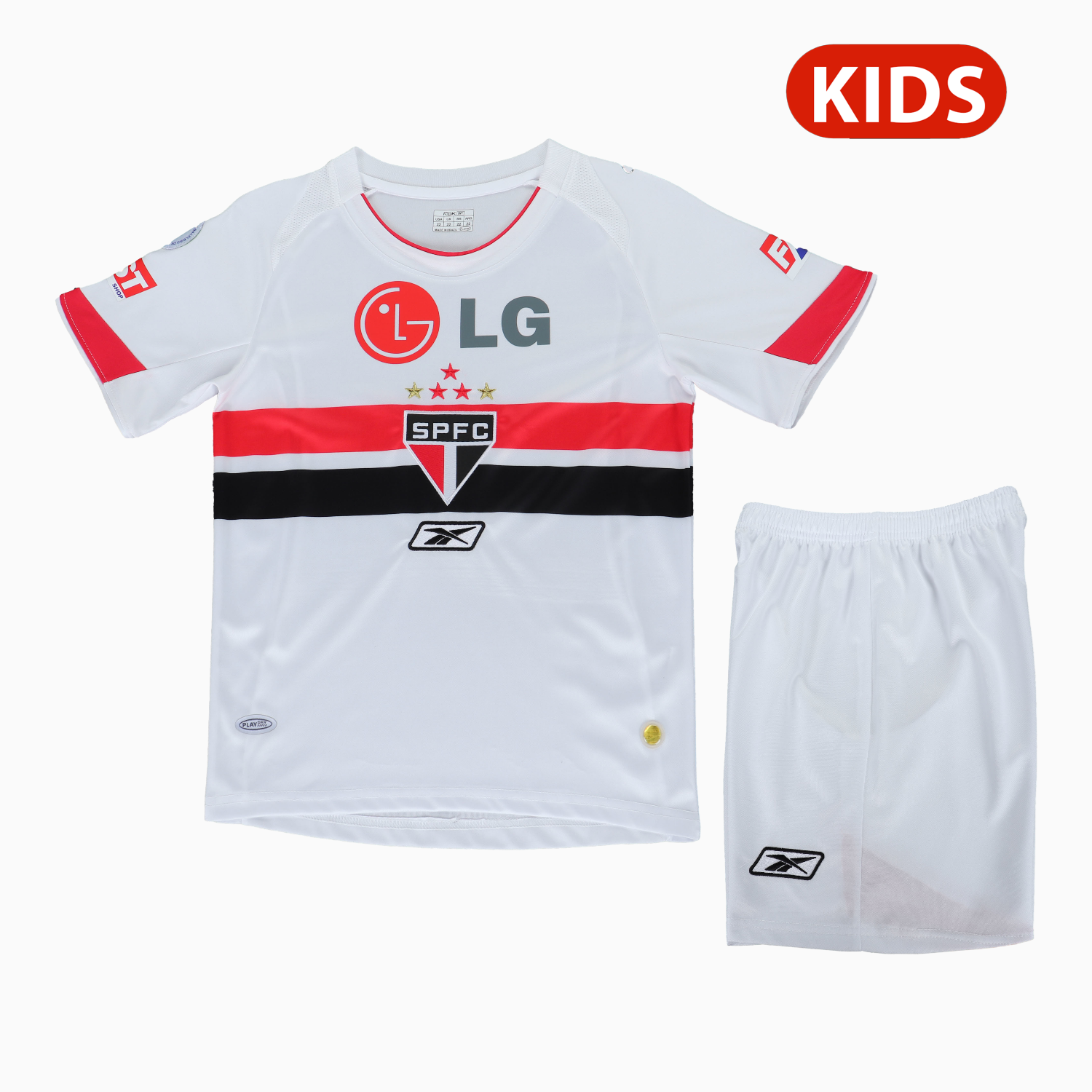 TKH-turbokithub-Retro Sao Paulo 2007-08 Home Kids Kit