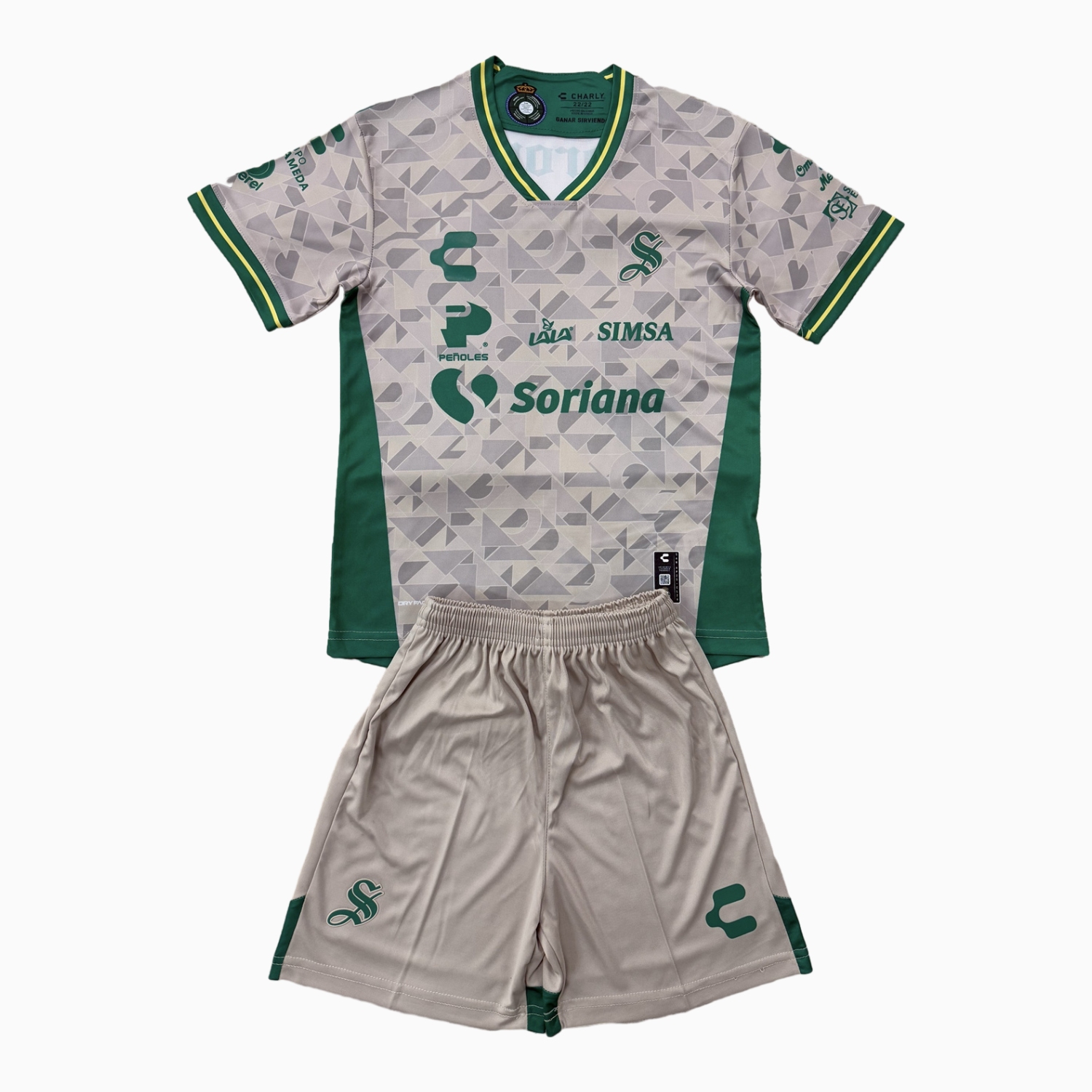 TKH-turbokithub-Santos Laguna 25-26 Away Men's Adult Jersey Set - Fans Version