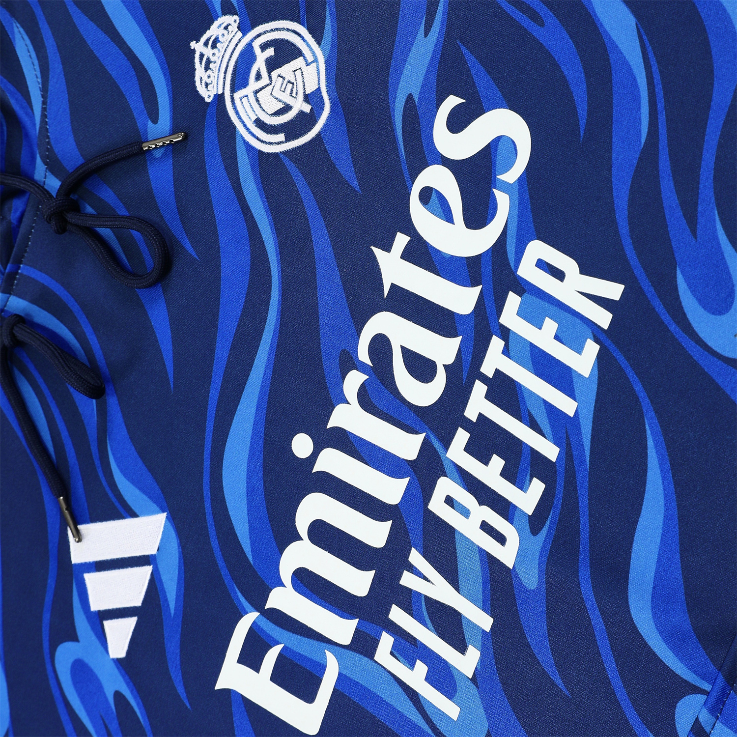 TKH-turbokithub-Real Madrid 25-26 Training Hoodie Set - Blue Hoodie and Deep Blue Pants