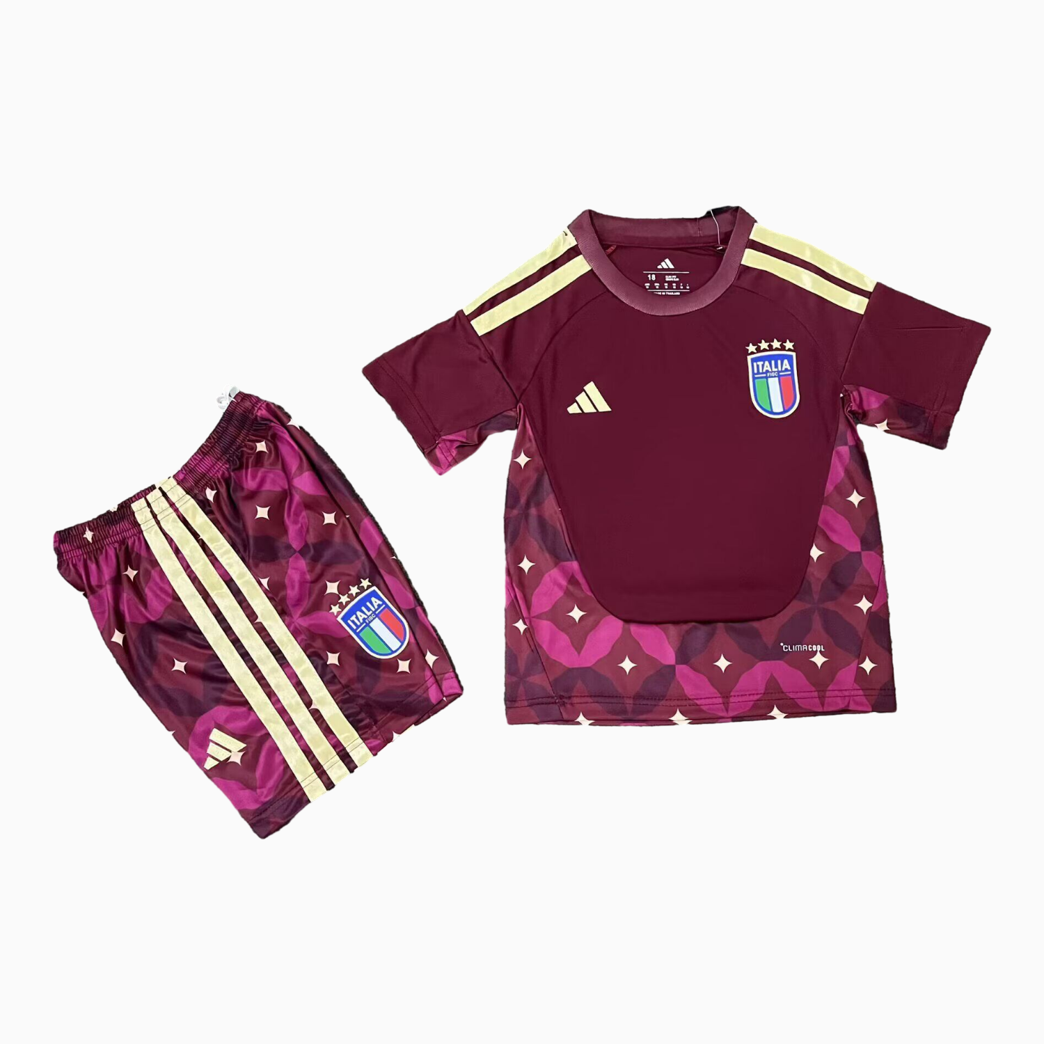 TKH-turbokithub-Italy 2026 Goalkeeper Red Kids Kit
