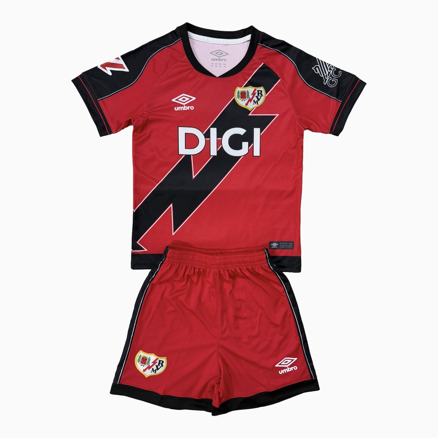 TKH-turbokithub-Rayo Vallecano 25-26 Away Men's Adult Jersey Set - Fans Version