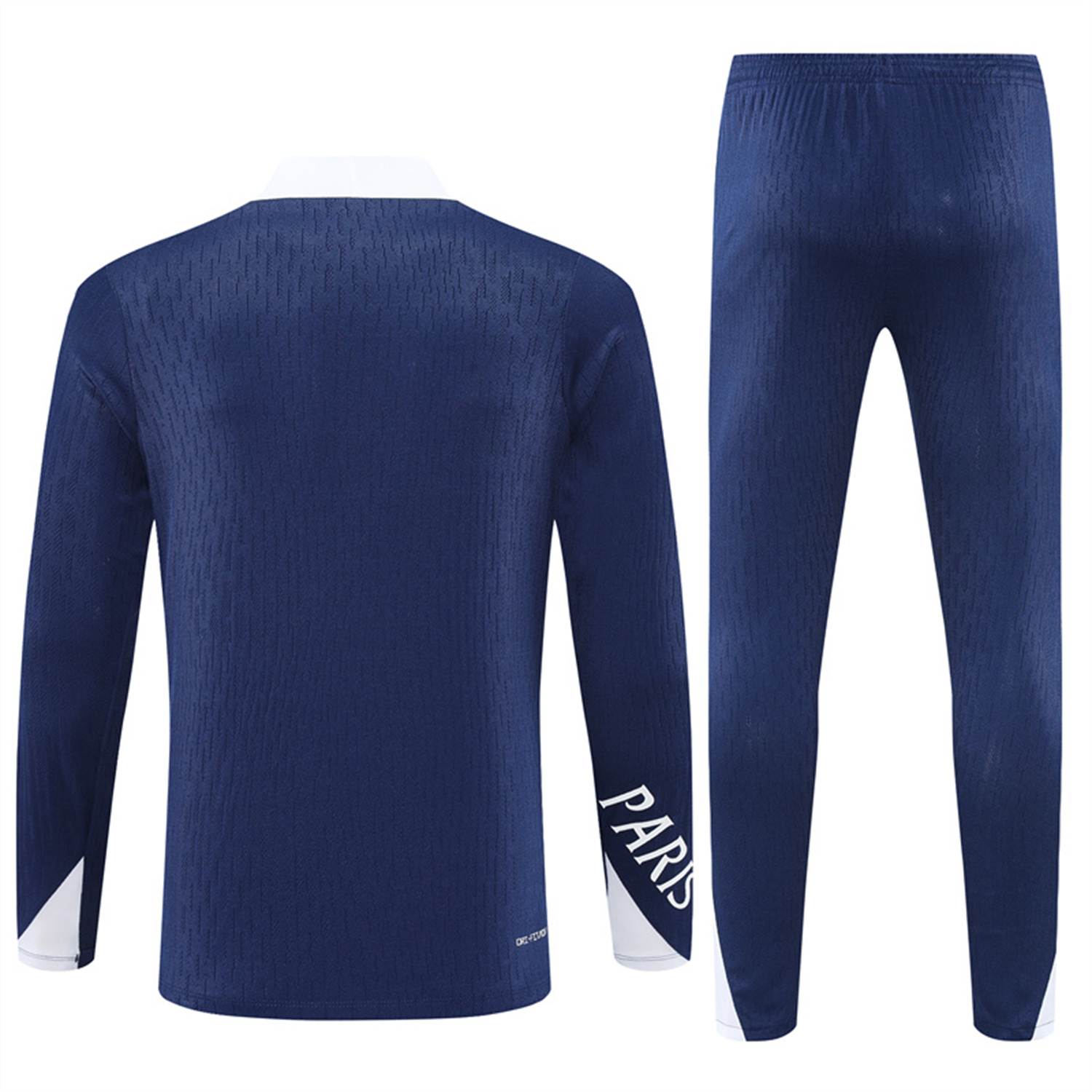 TKH-turbokithub-Paris Saint-Germain PSG 25-26 Kid Long Sleeves Training Set - Royal Blue Top & Royal Blue Pants