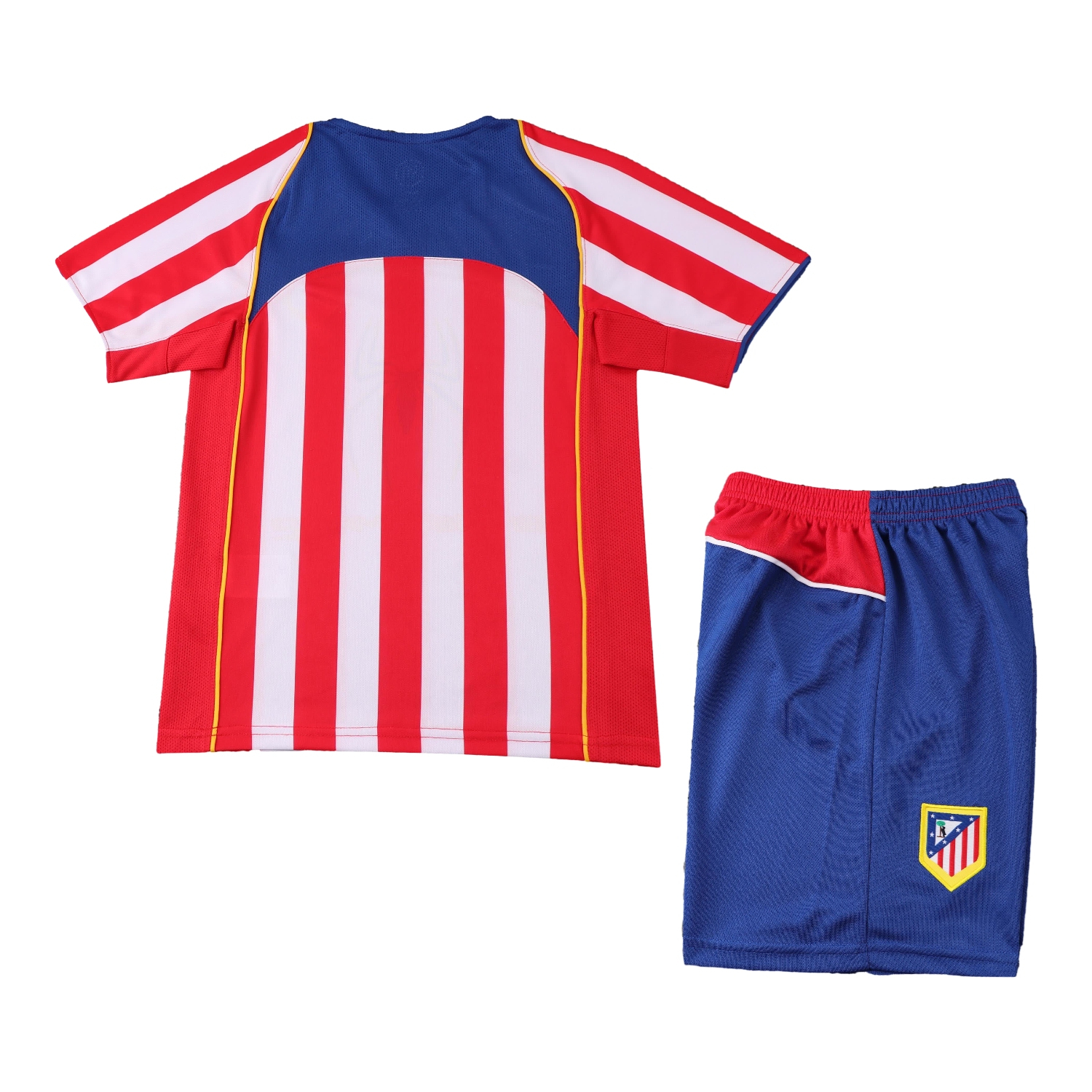 TKH-turbokithub-Retro Atletico Madrid 2004-05 Home S.p.i.d.e.r M.a.n Special Kids Kit