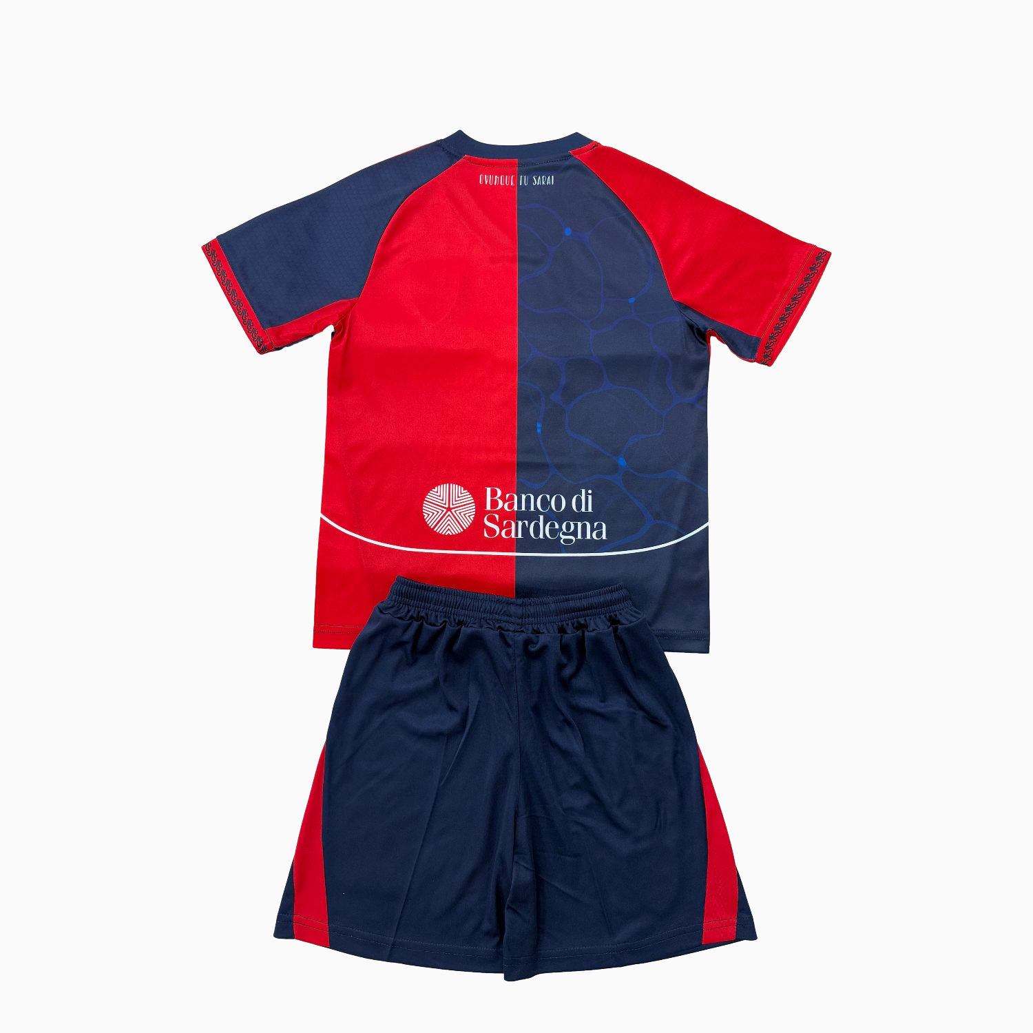 TKH-turbokithub-Cagliari Calcio 25-26 Home Men's Adult Jersey Set - Fans Version