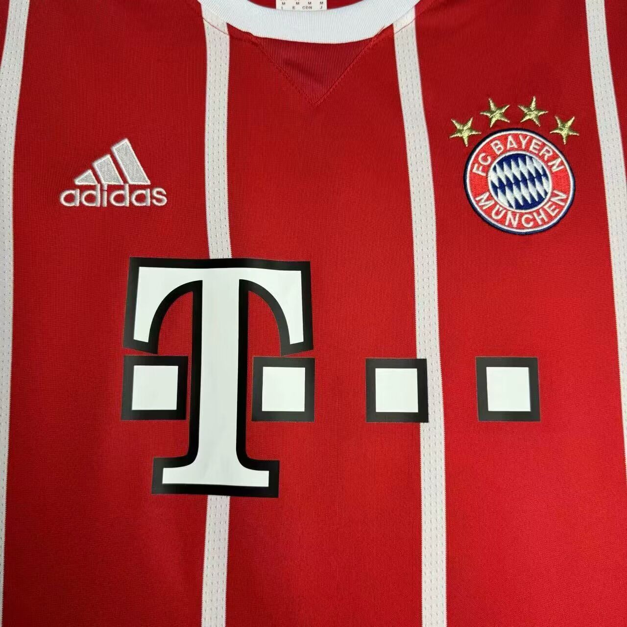 TKH-turbokithub-Retro Bayern Munich 2017-18 Home Stadium Jersey