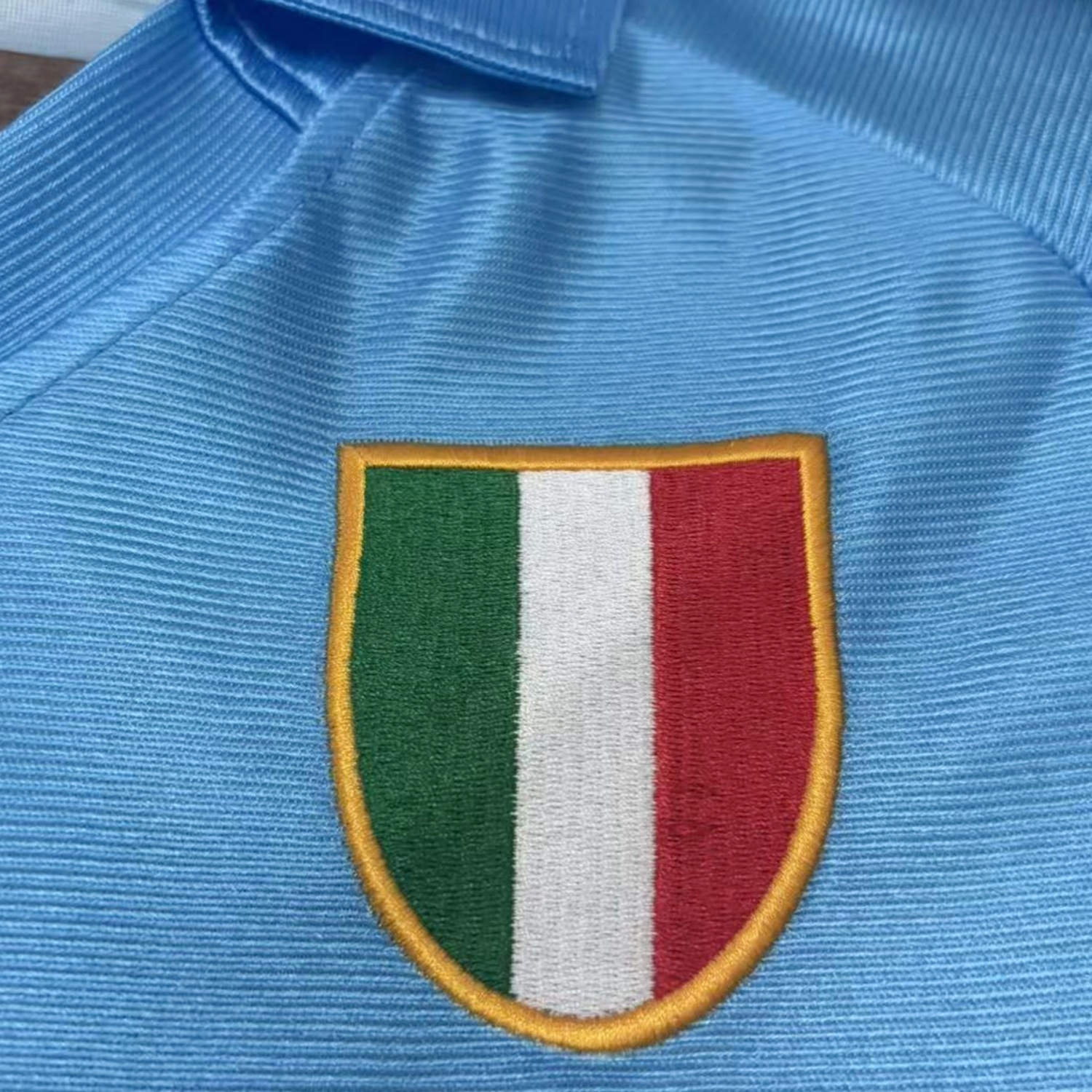 TKH-turbokithub-Retro Napoli 1990-91 Home 2 Sky Blue And White Jersey