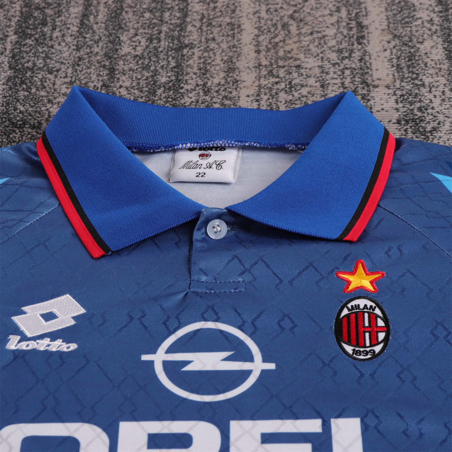 TKH-turbokithub-Retro AC Milan 1995-96 Away Kids Kit