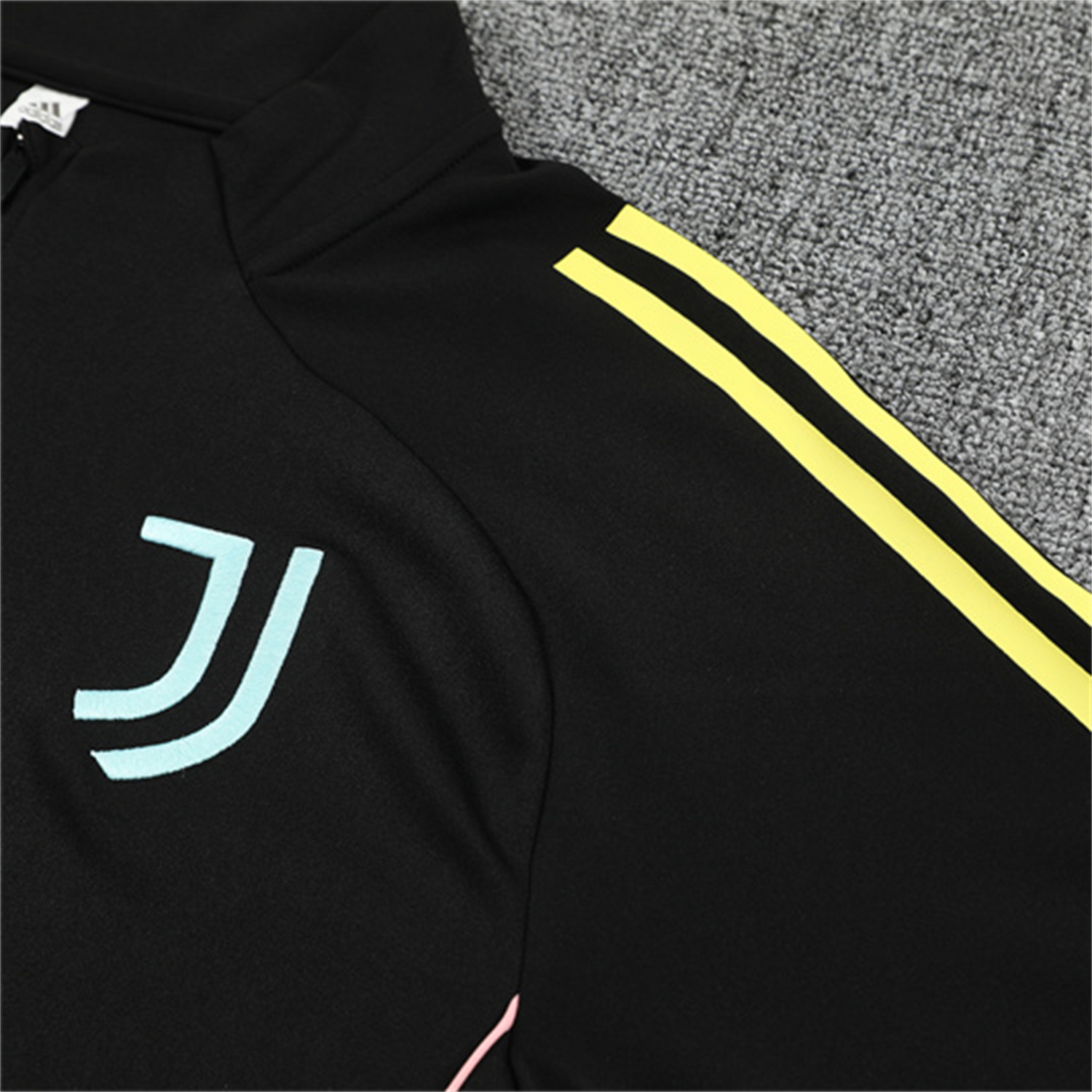 TKH-turbokithub-Juventus 25-26 Long Sleeve Training Set - Black Top and Black Pants