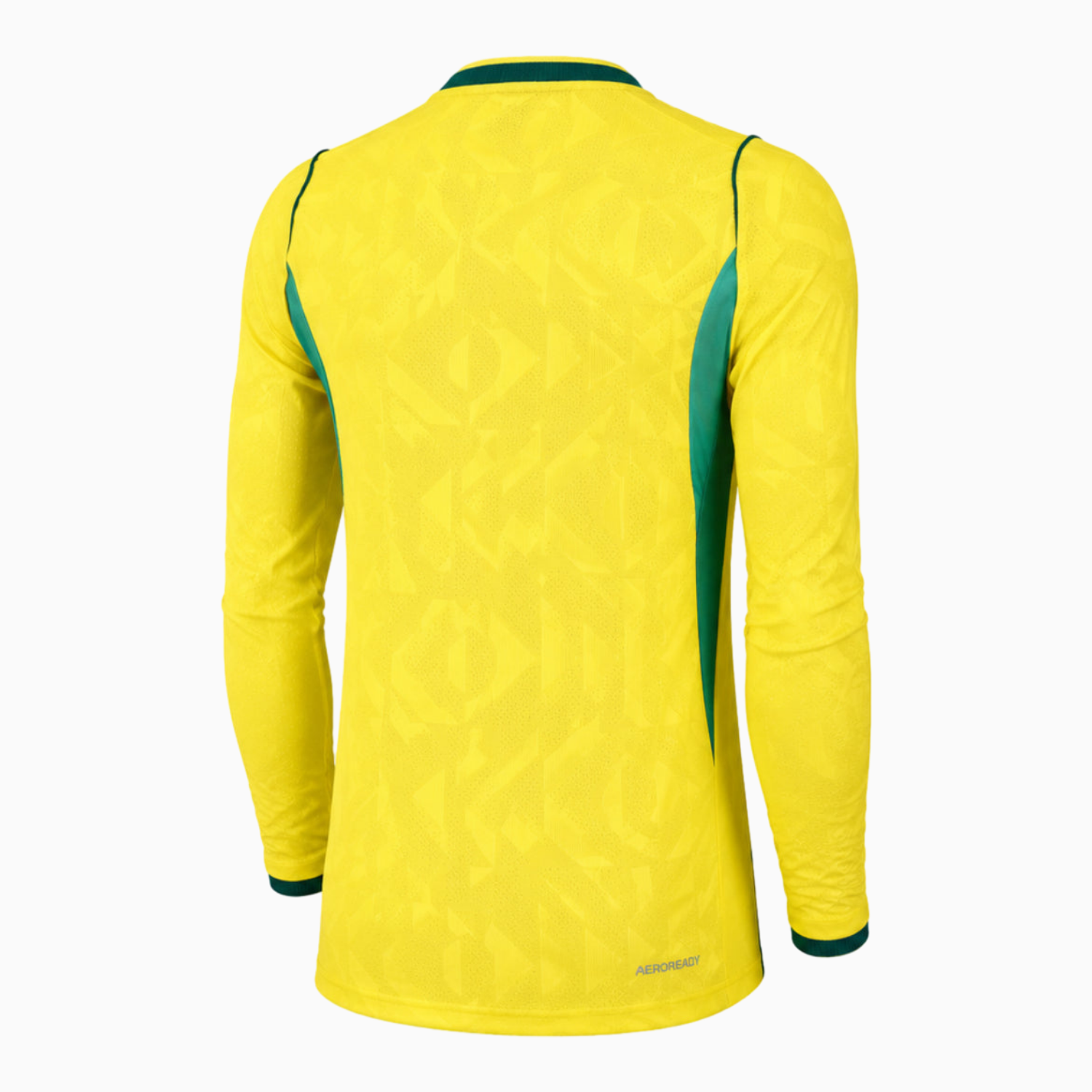 TKH-turbokithub-Brazil 2025 Women's Team Home Long Sleeves Jersey - Men's Player Version