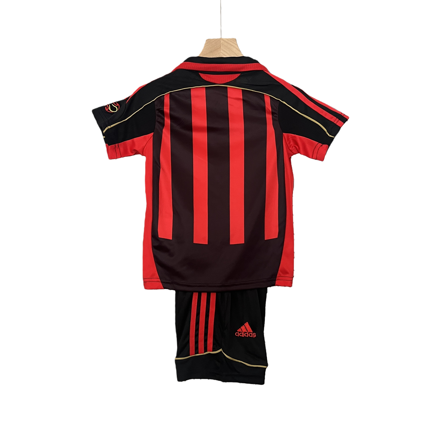 TKH-turbokithub-Retro AC Milan 2006-07 Home Stadium Kids Kit