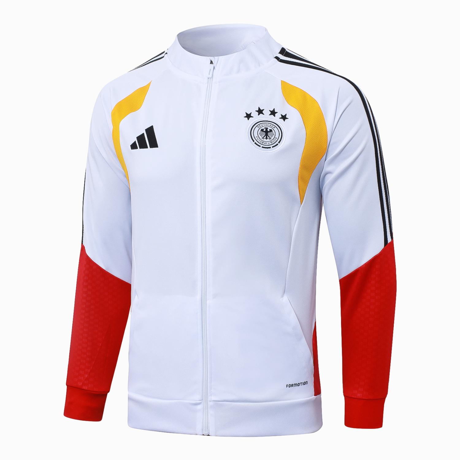 TKH-turbokithub-Germany 2026 Windbreaker Training Set - White Top and Black Pants