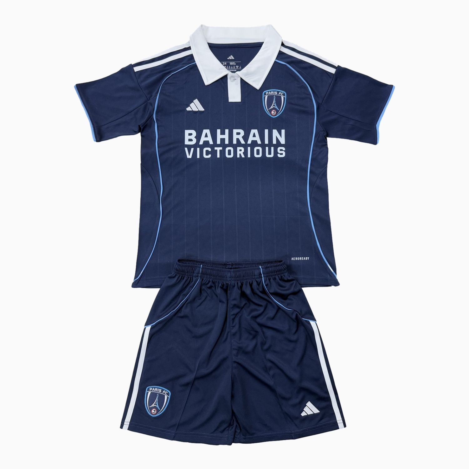 TKH-turbokithub-Paris FC 25-26 Home Men's Adult Jersey Set - Fans Version