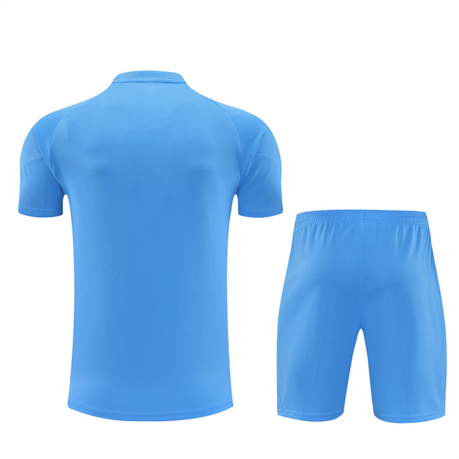 TKH-turbokithub-Real Madrid 25-26 Short-Sleeve Training Set - Sky Blue Top and Sky Blue Shorts