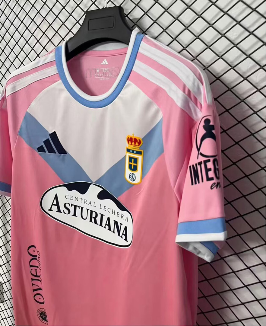 TKH-turbokithub-Real Oviedo 26-27 Away Jersey - Fans Version