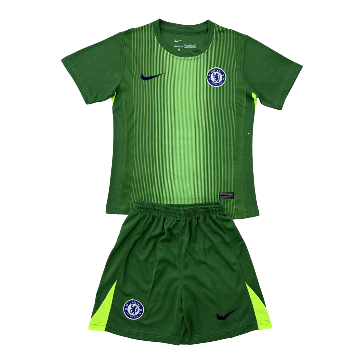 TKH-turbokithub-C.H.E.L.S.E.A 25-26 Green Goalkeeper Men's Adult Jersey Set - Fans Version