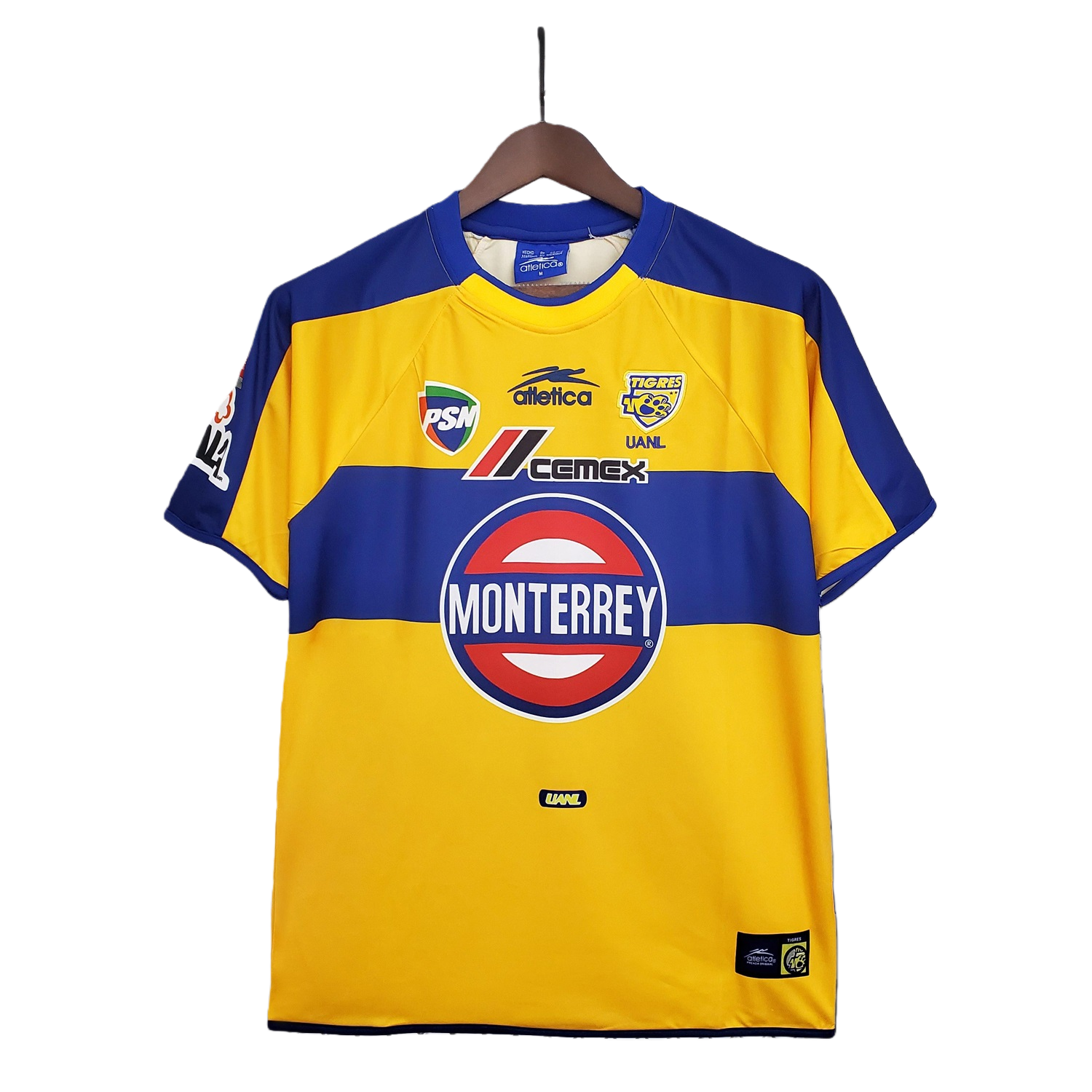 TKH-turbokithub-Retro Tigres UANL 2001-02 Home Jersey