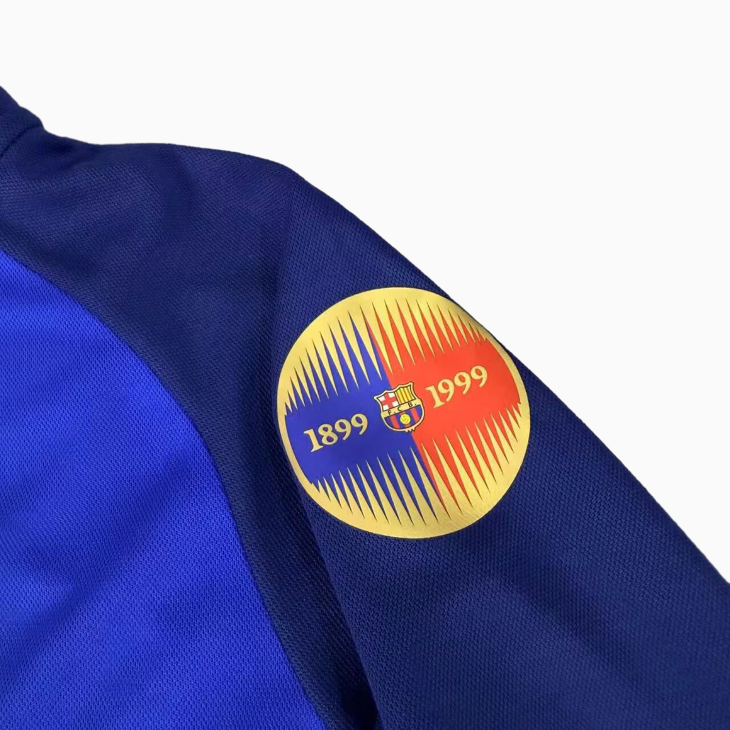 TKH-turbokithub-Retro Barcelona 99-00 Home 100th anniversary Long Sleeves Kids Kit