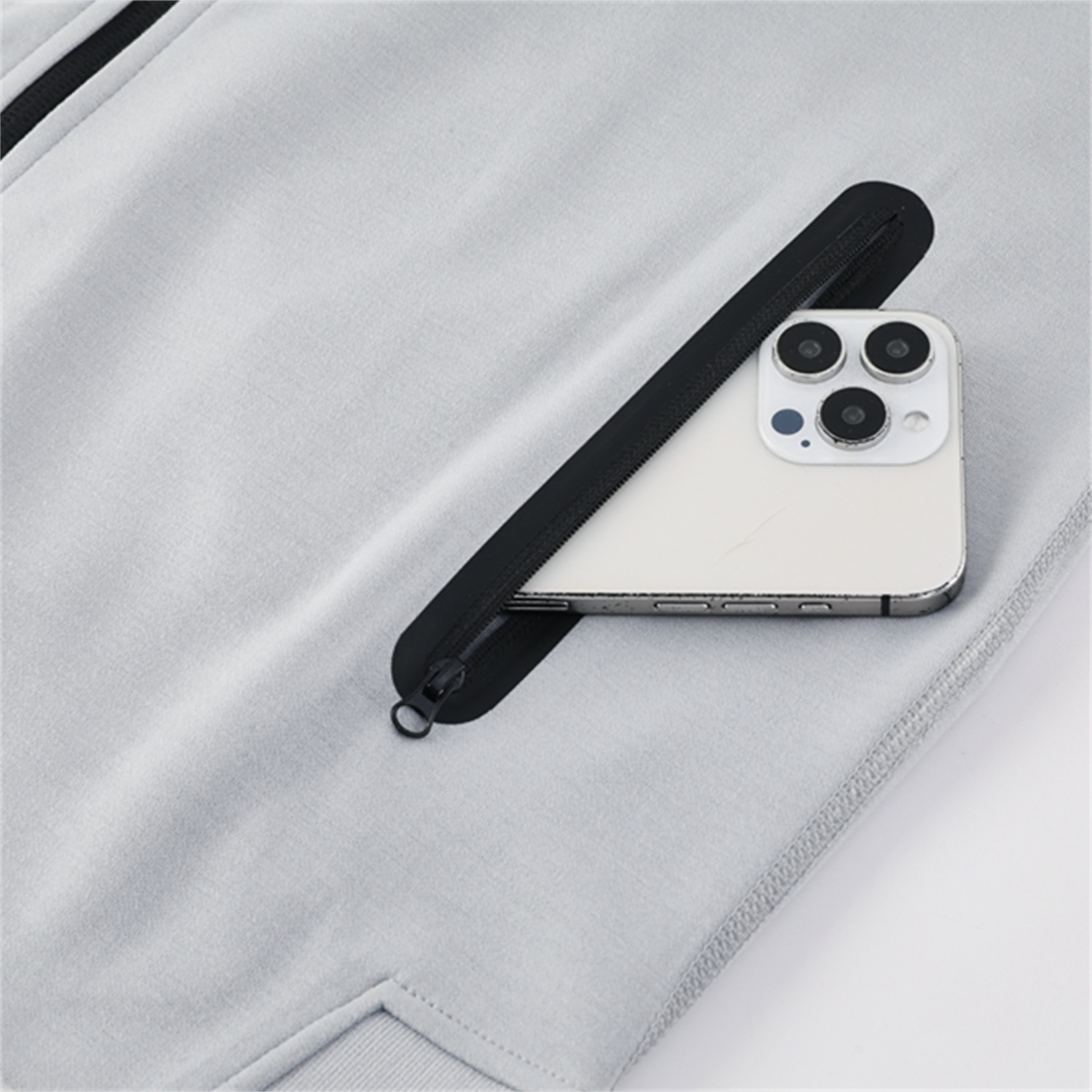 TKH-turbokithub-Barcelona 25-26 Hooded Jacket Training Tracksuit - Grey Jackets & Pants