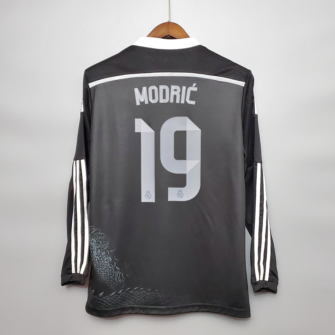 TKH-turbokithub-Retro Real Madrid 14-15 Third Long Sleeve Jersey