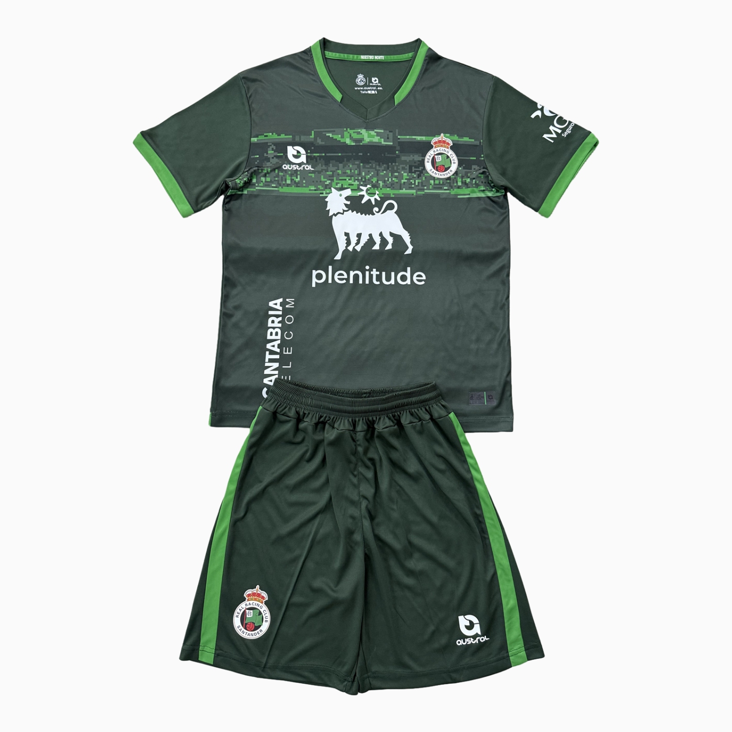 TKH-turbokithub-Racing de Santander 25-26 Away Men's Adult Jersey Set - Fans Version