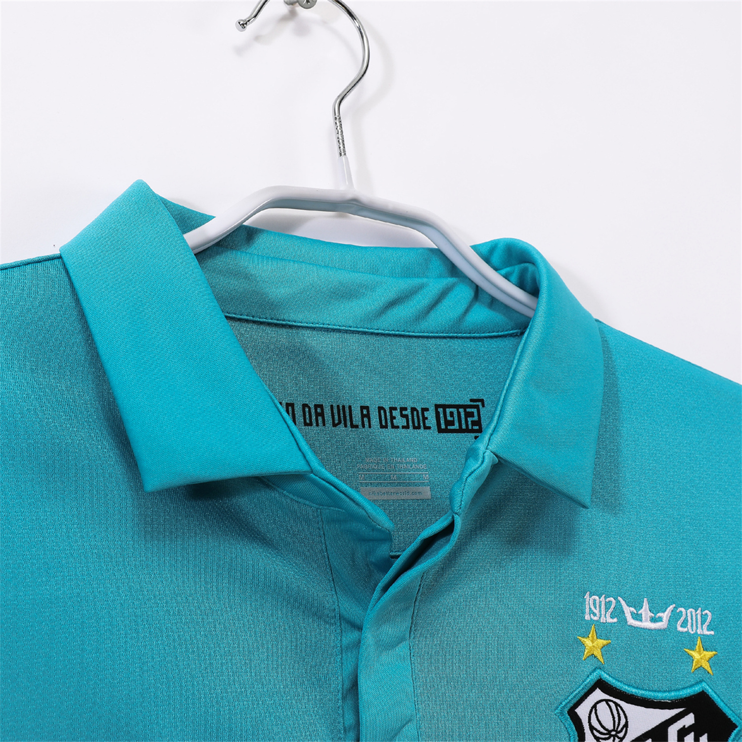 TKH-turbokithub-Retro Santos 2012 Third Long Sleeve Jersey