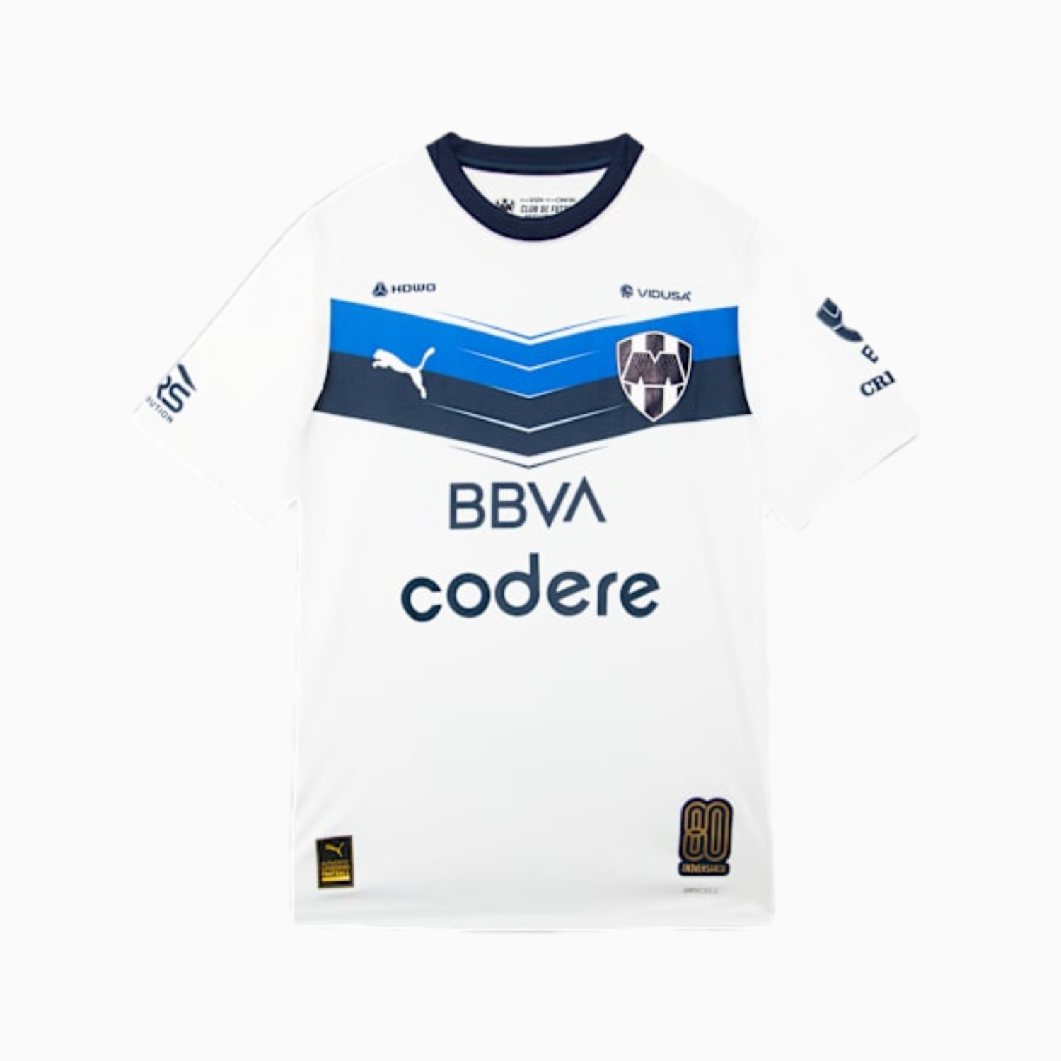TKH-turbokithub-Rayados Monterrey 25-26 Away White Jersey - Fans Version