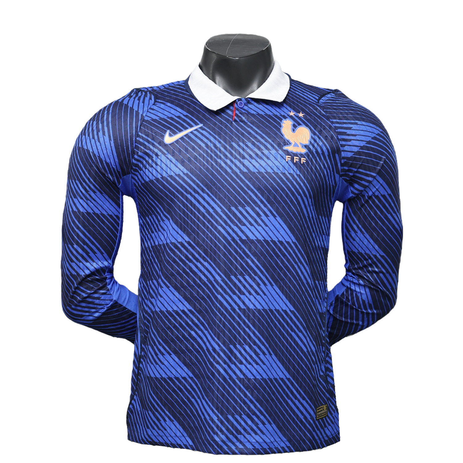 TKH-turbokithub-France 2026 Home Long Sleeves Jersey - Player Version