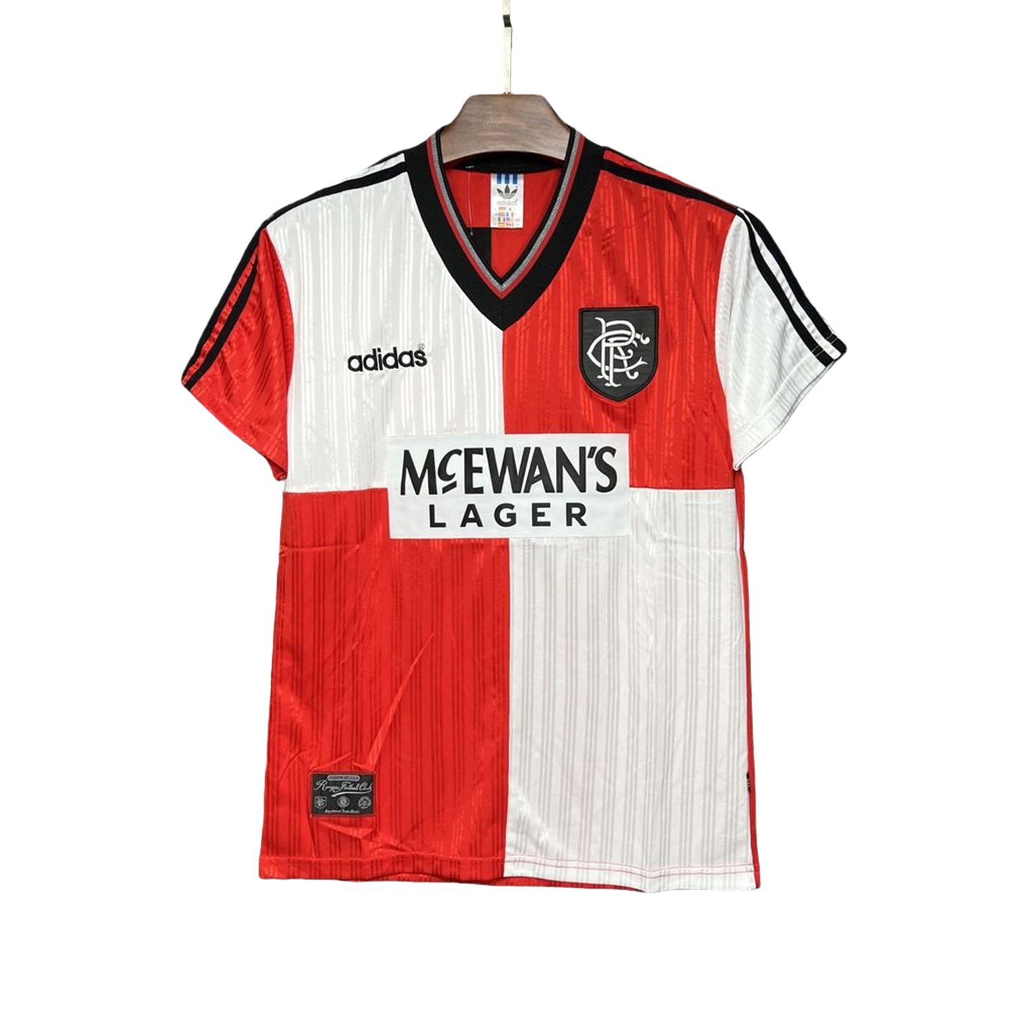 TKH-turbokithub-Retro Glasgow Rangers 1995-96 Away Stadium Jersey