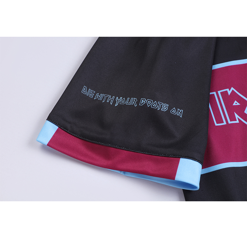 TKH-turbokithub-Iron Maiden x West Ham Black Special Edition Jersey - with 11 print