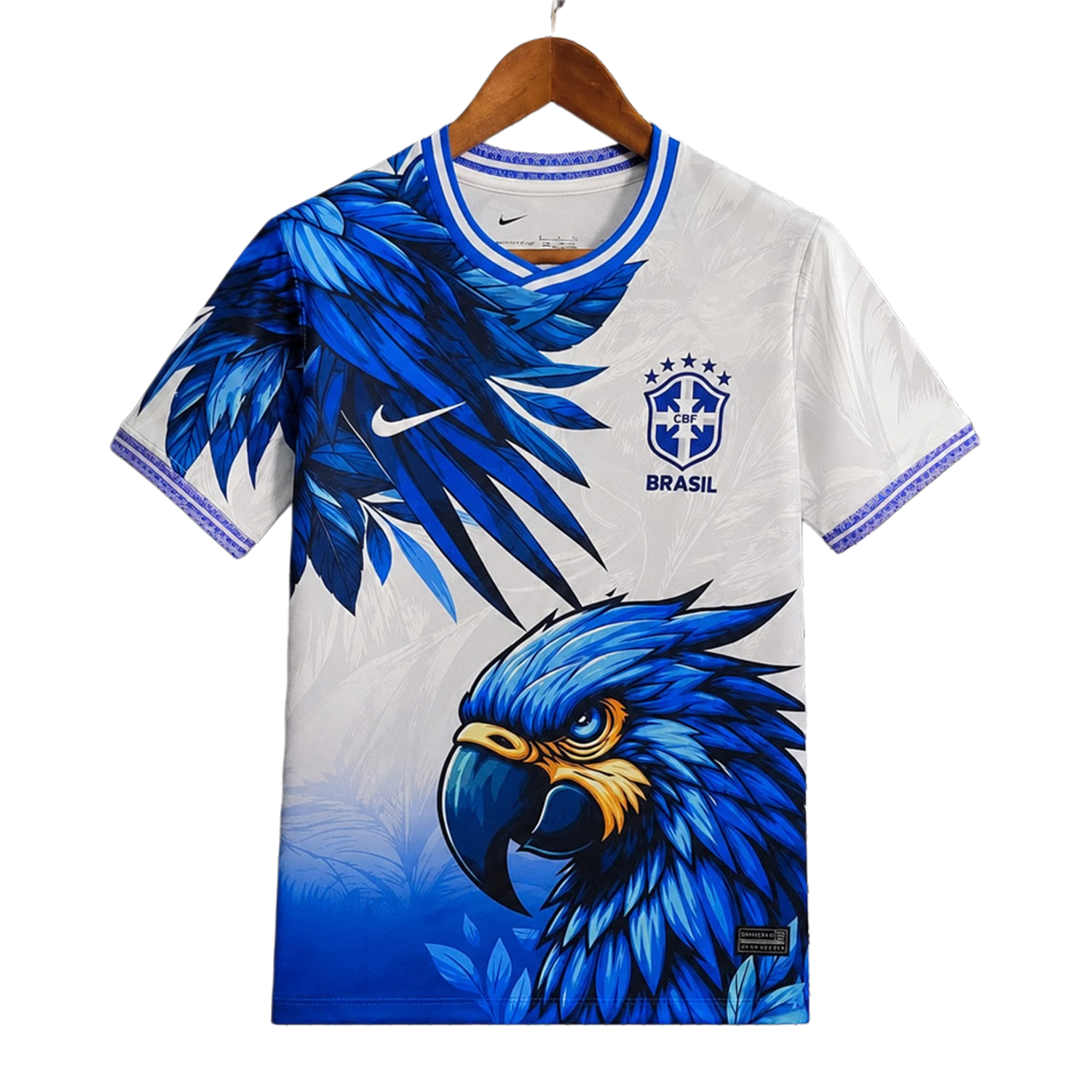 TKH-turbokithub-Brazil 2026 Blue Parrot Special Jersey - Fans Version